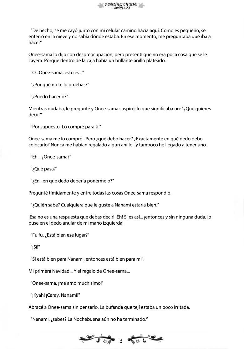 [Fuguriya, Luminocity (Peko, Sano Shinichirou)] Sono Hanabira ni Kuchizuke wo ~Nuestra Navidad Juntas~ [Spanish] 이미지 번호 43