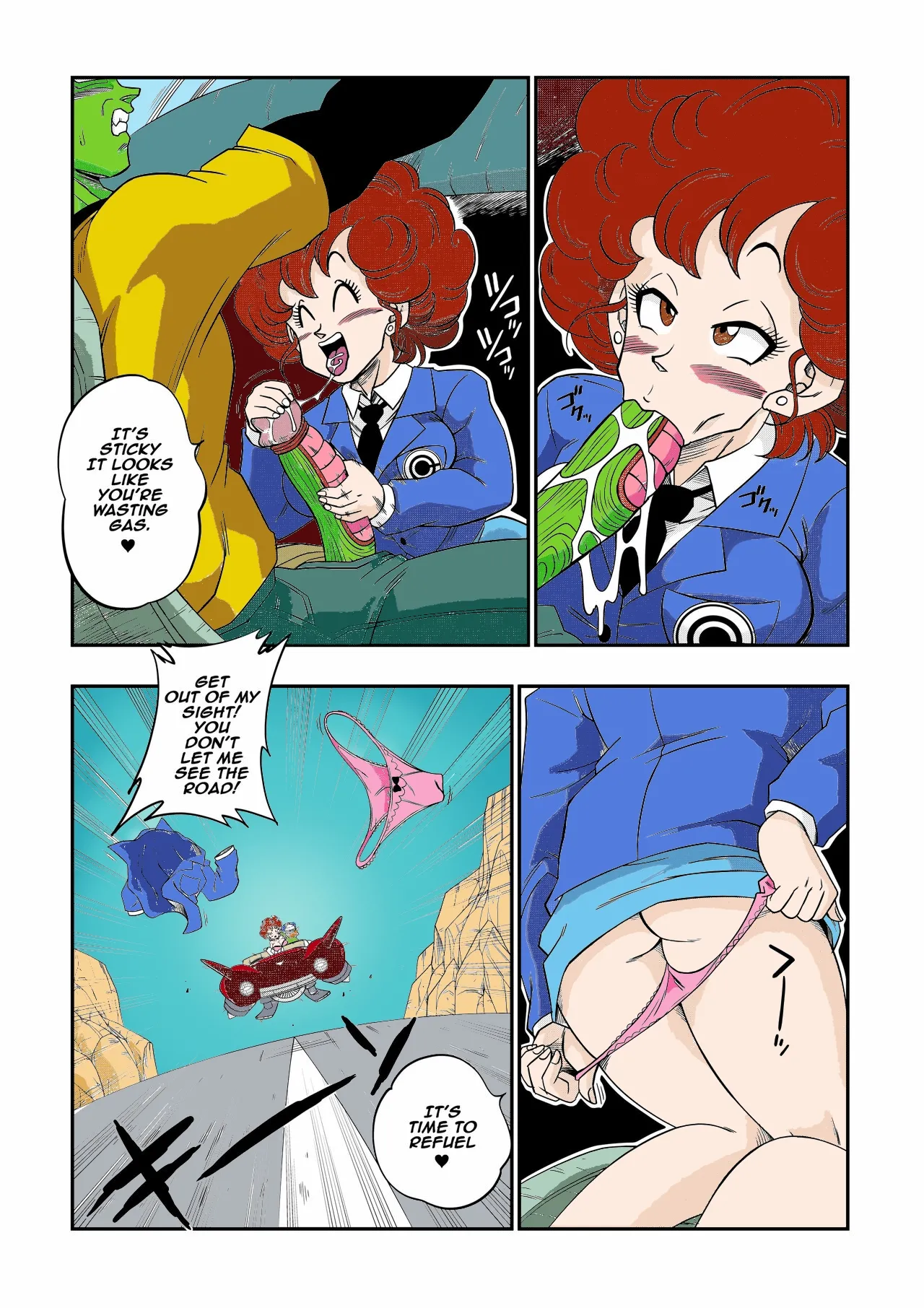 [Yamamoto]  Burning Road! Driver's License [Decensored[ (colorized) imagen número 9