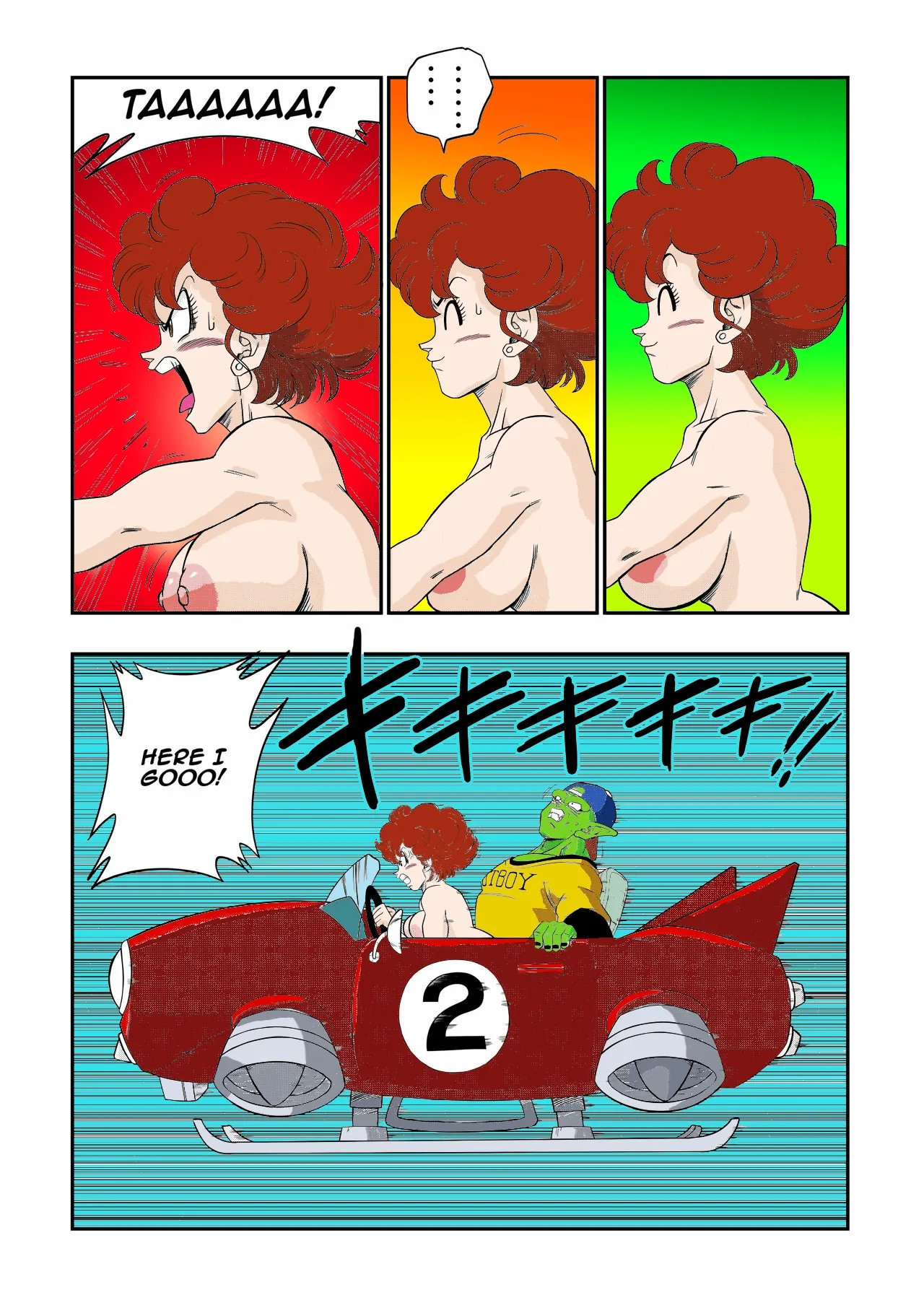 [Yamamoto]  Burning Road! Driver's License [Decensored[ (colorized) imagen número 15