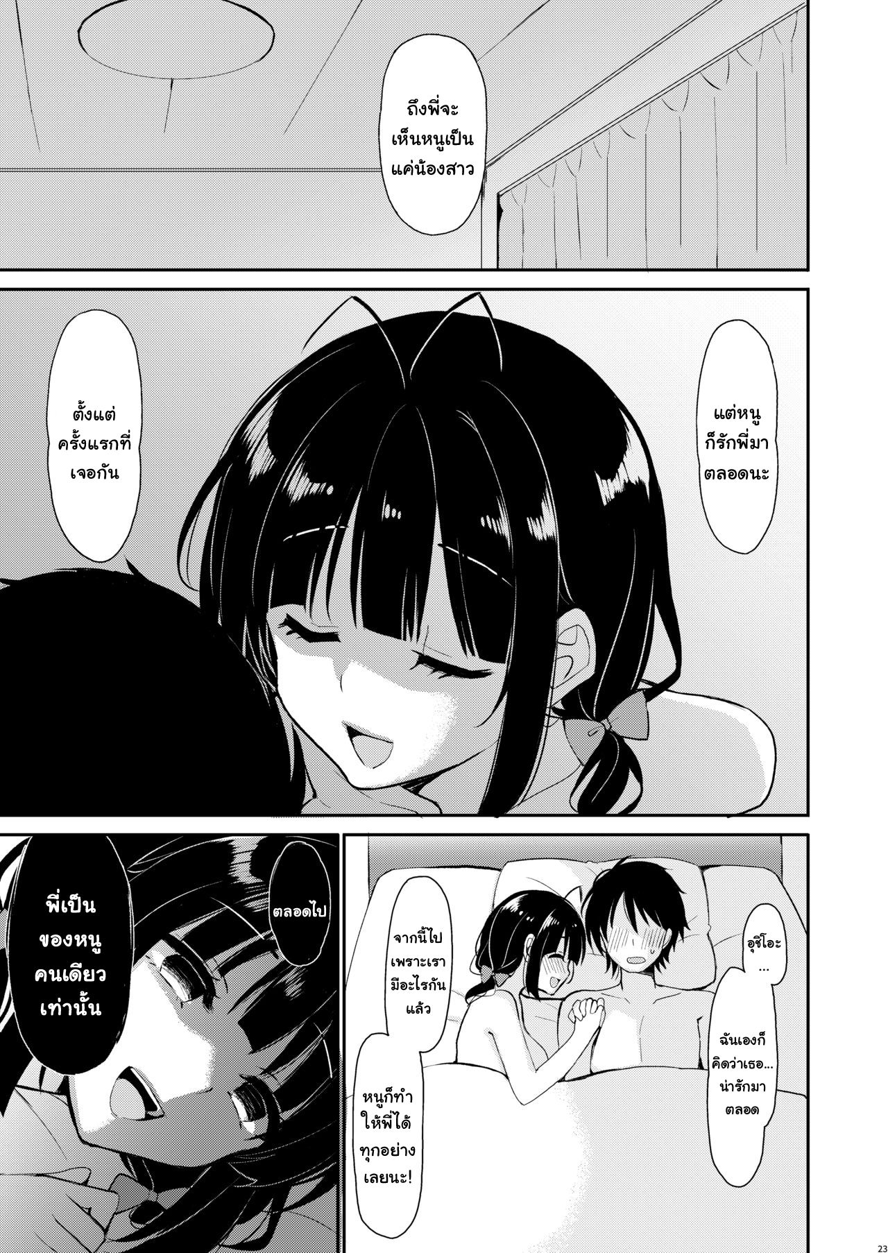 [PigPanPan (Ikura Nagisa)] Boku wa Imouto ni Sakaraenai - I cannot go against my sister. [Digital] [Thai ภาษาไทย] [แมวหง่าวเฮนไต] 画像番号 22