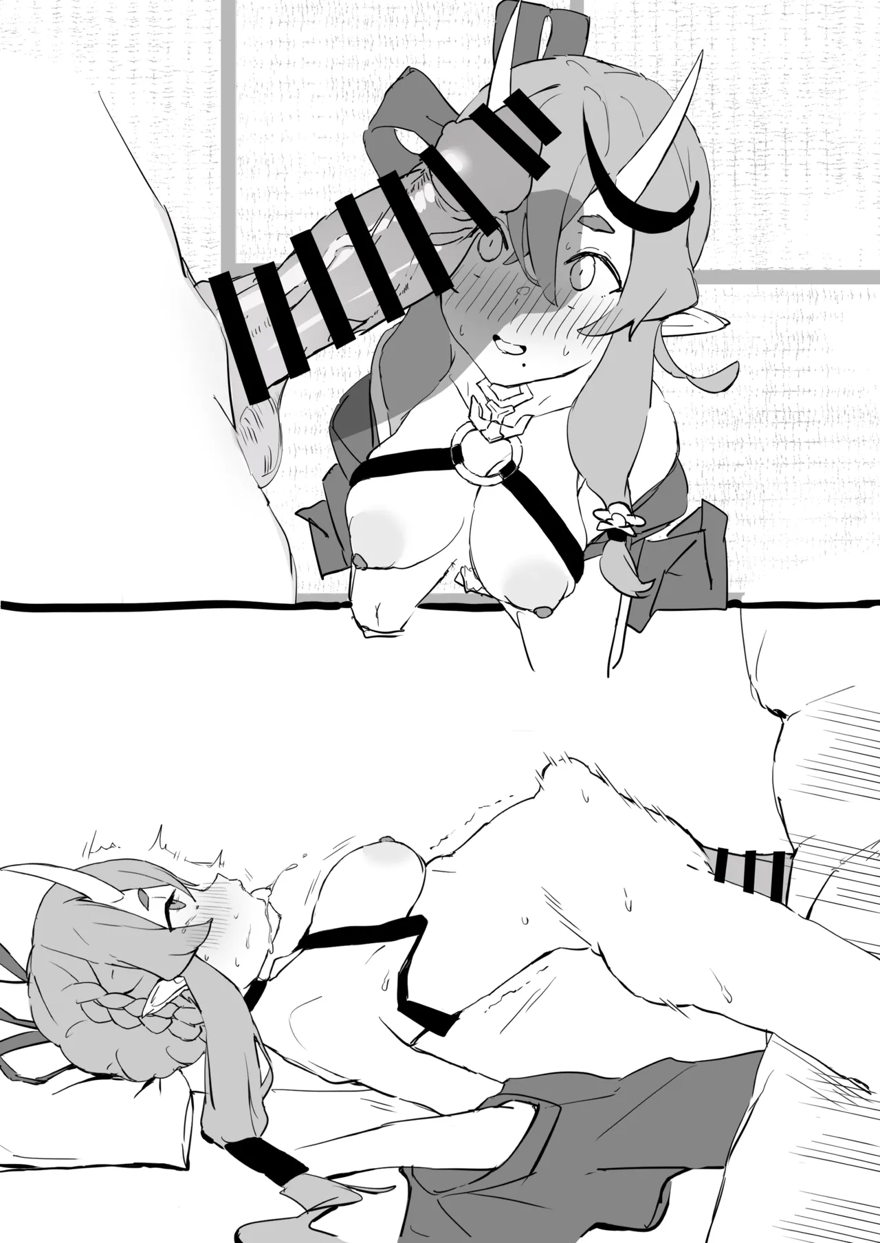 [うらーー] mkt様を首〇めでわからせる漫画 (にじさんじ) image number 5