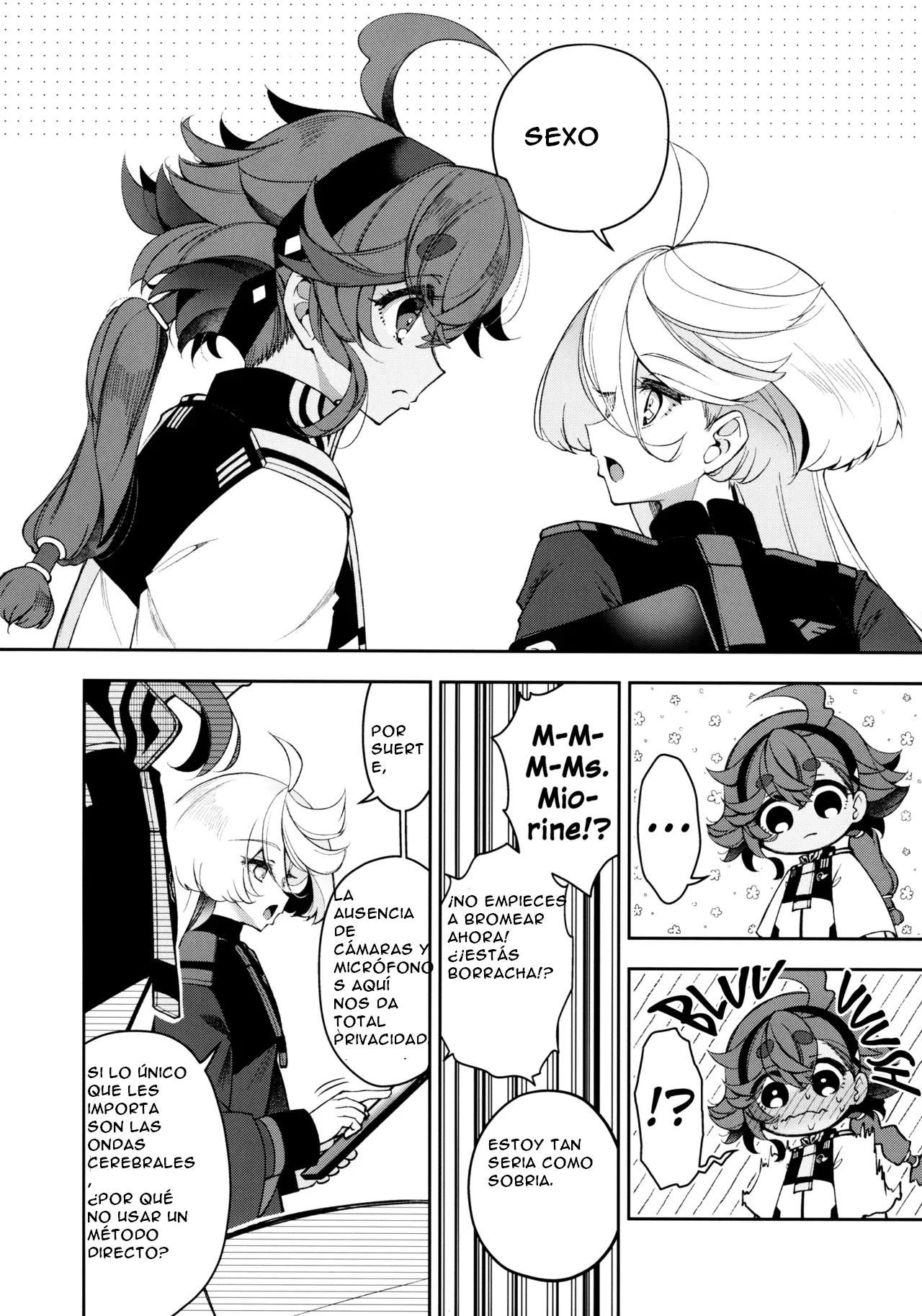 (Hoshi ni Negai o 2025) [Alkaloid (Izumiya Otoha)] Perfect Communication (Mobile Suit Gundam: The Witch from Mercury) [Spanish] [CristoferDeLosAndes] 이미지 번호 8