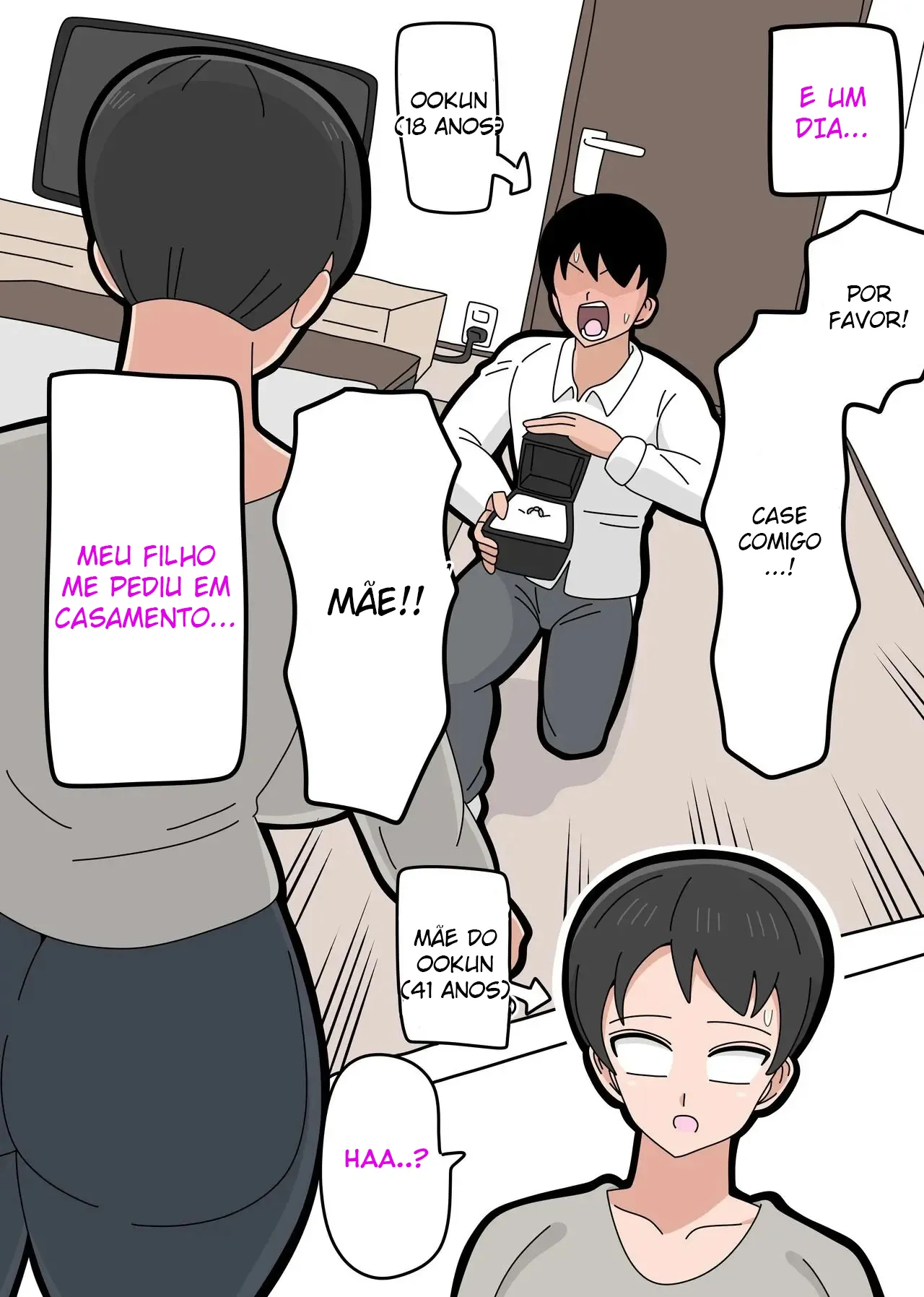 [18master] Musuko to Kekkon Shite mo Ii desu ka? 1 | Posso casar com meu filho biológico? 1 [Portuguese-BR] [Ican] 이미지 번호 8