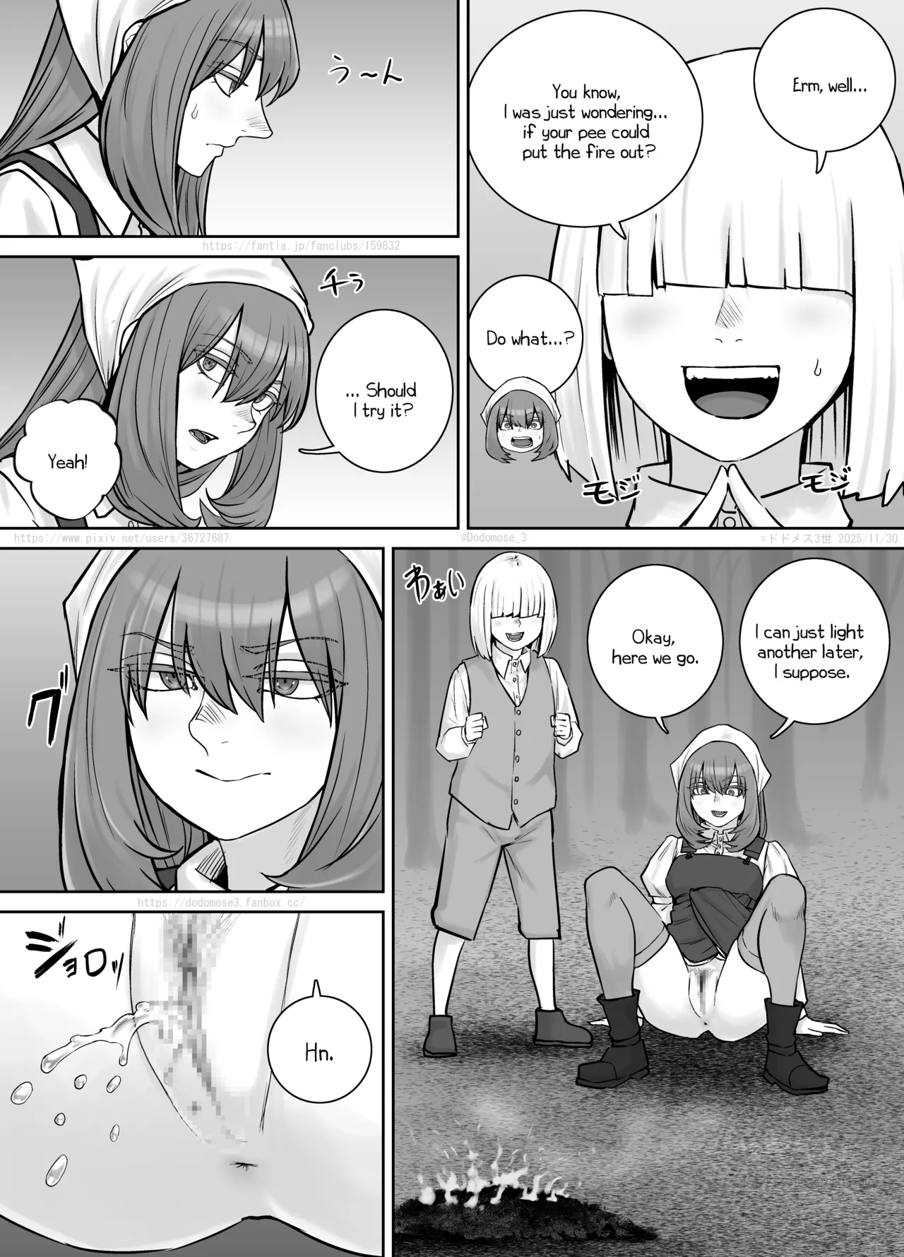 [DODOMESU3SEI] Onee-san ni Oshikko o Misete Moraeru Manga ch. 8-9 [English] numero di immagine  30