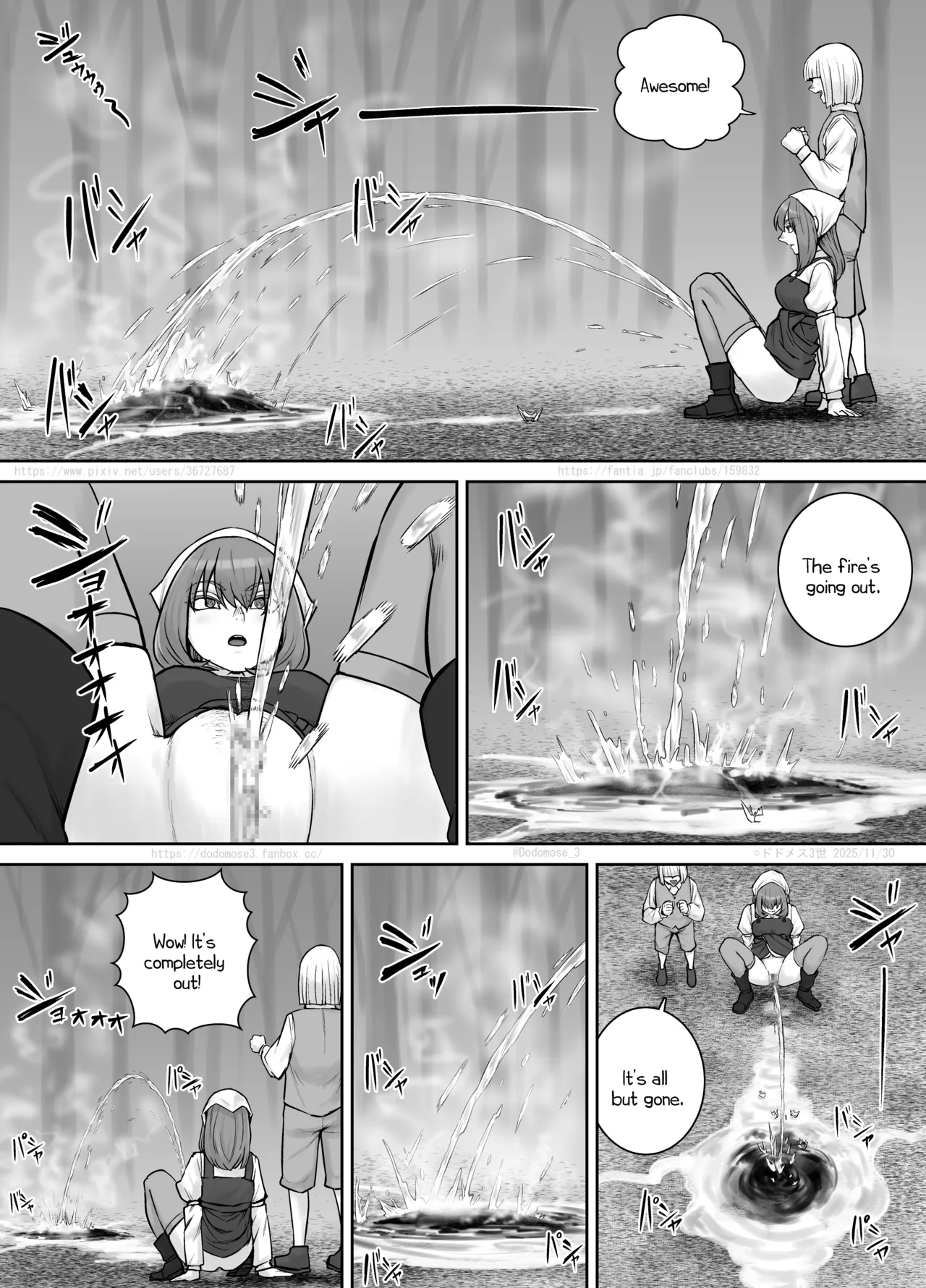 [DODOMESU3SEI] Onee-san ni Oshikko o Misete Moraeru Manga ch. 8-9 [English] numero di immagine  32