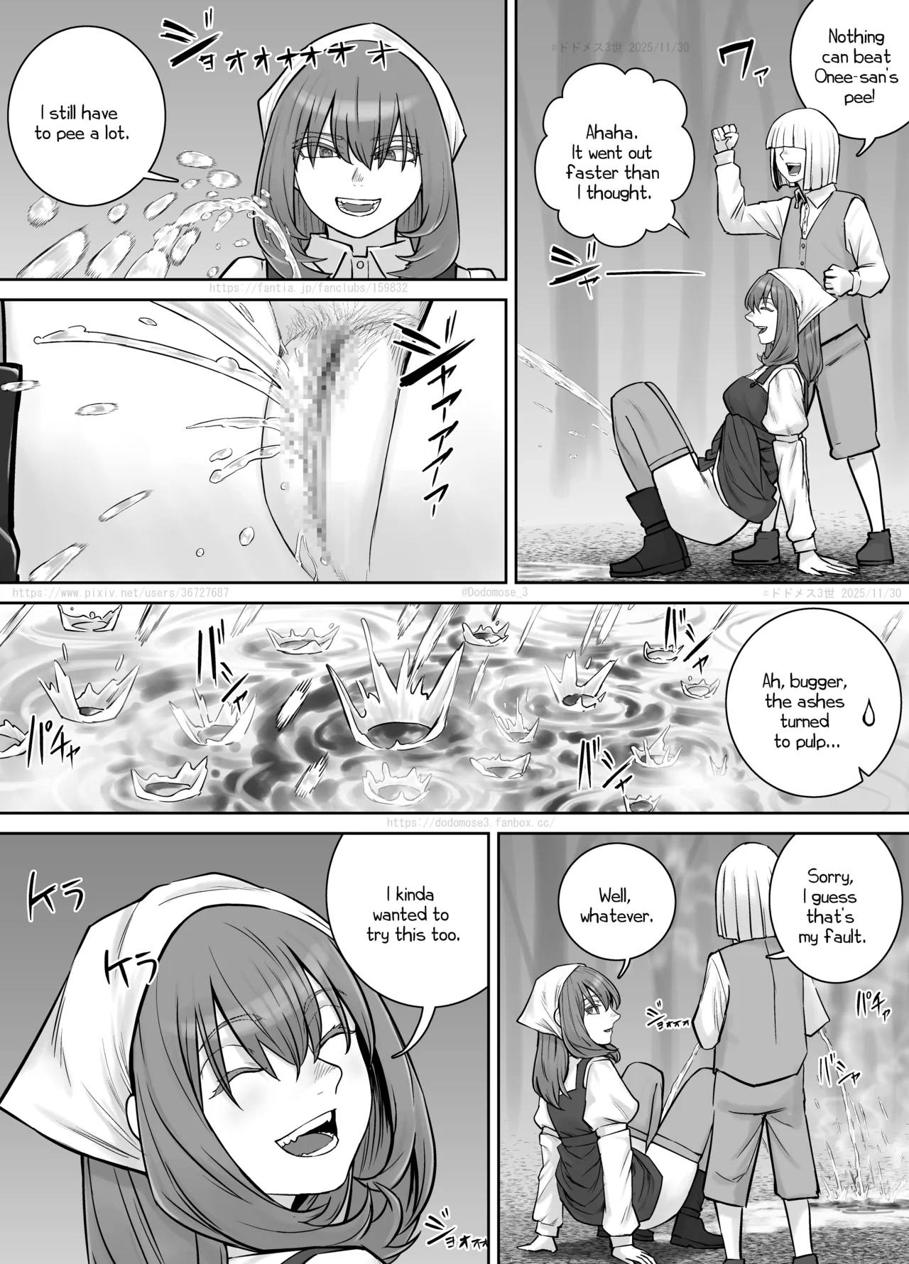 [DODOMESU3SEI] Onee-san ni Oshikko o Misete Moraeru Manga ch. 8-9 [English] numero di immagine  33