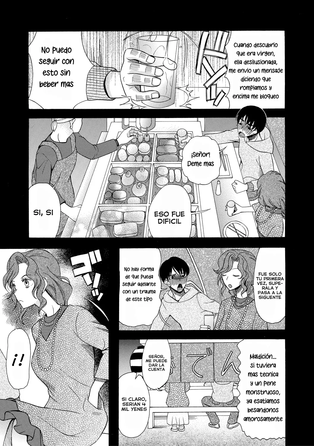 [Hoshitsuki Neon.] Kairaku Shouten <Onee-sama Meguri> Ch. 1-3｜Tienda del Placer <El Encuentro con Onee-sama> Cap. 1-3 [Spanish] [Blacklabel Scan] 9eme image