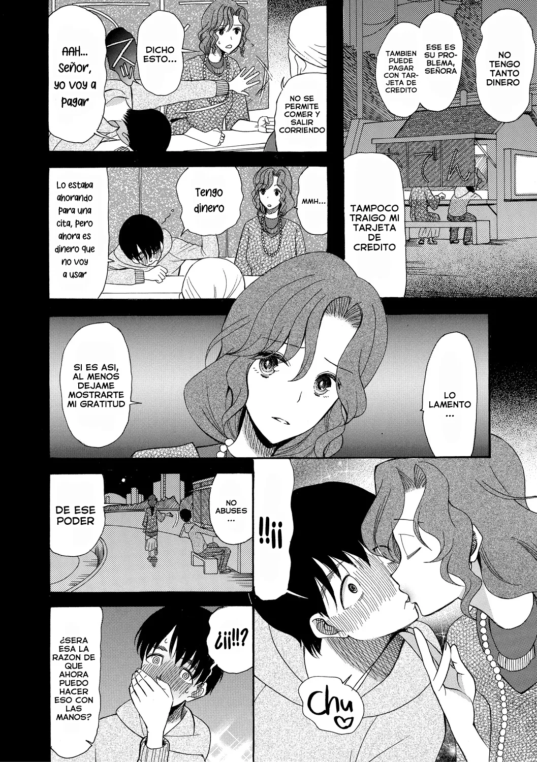 [Hoshitsuki Neon.] Kairaku Shouten <Onee-sama Meguri> Ch. 1-3｜Tienda del Placer <El Encuentro con Onee-sama> Cap. 1-3 [Spanish] [Blacklabel Scan] 10eme image