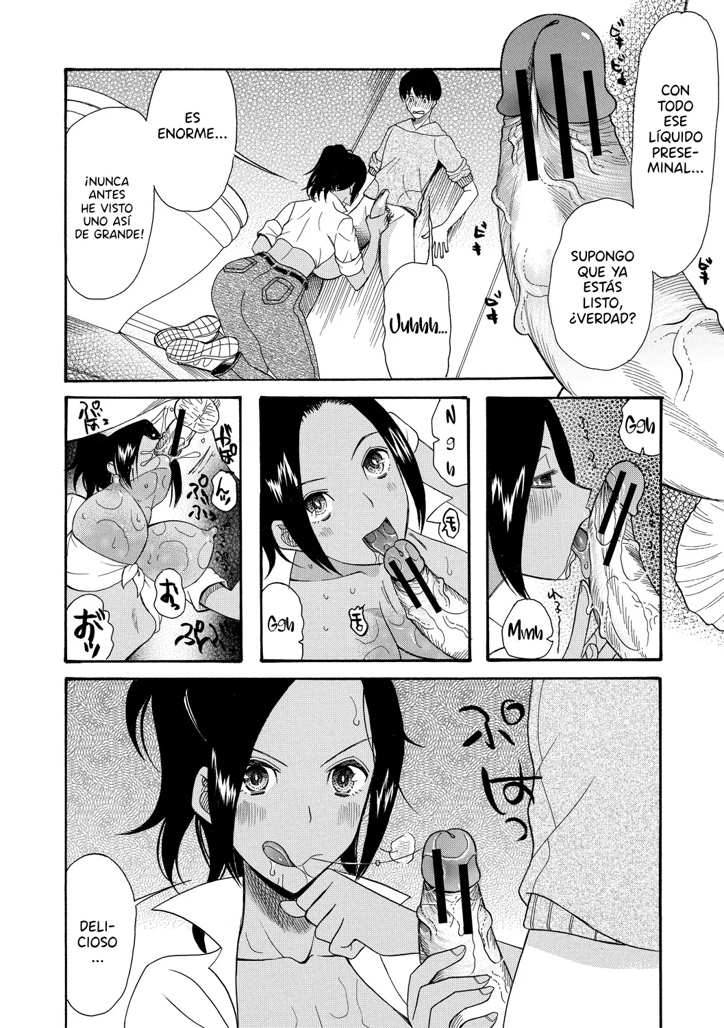 [Hoshitsuki Neon.] Kairaku Shouten <Onee-sama Meguri> Ch. 1-3｜Tienda del Placer <El Encuentro con Onee-sama> Cap. 1-3 [Spanish] [Blacklabel Scan] 84eme image