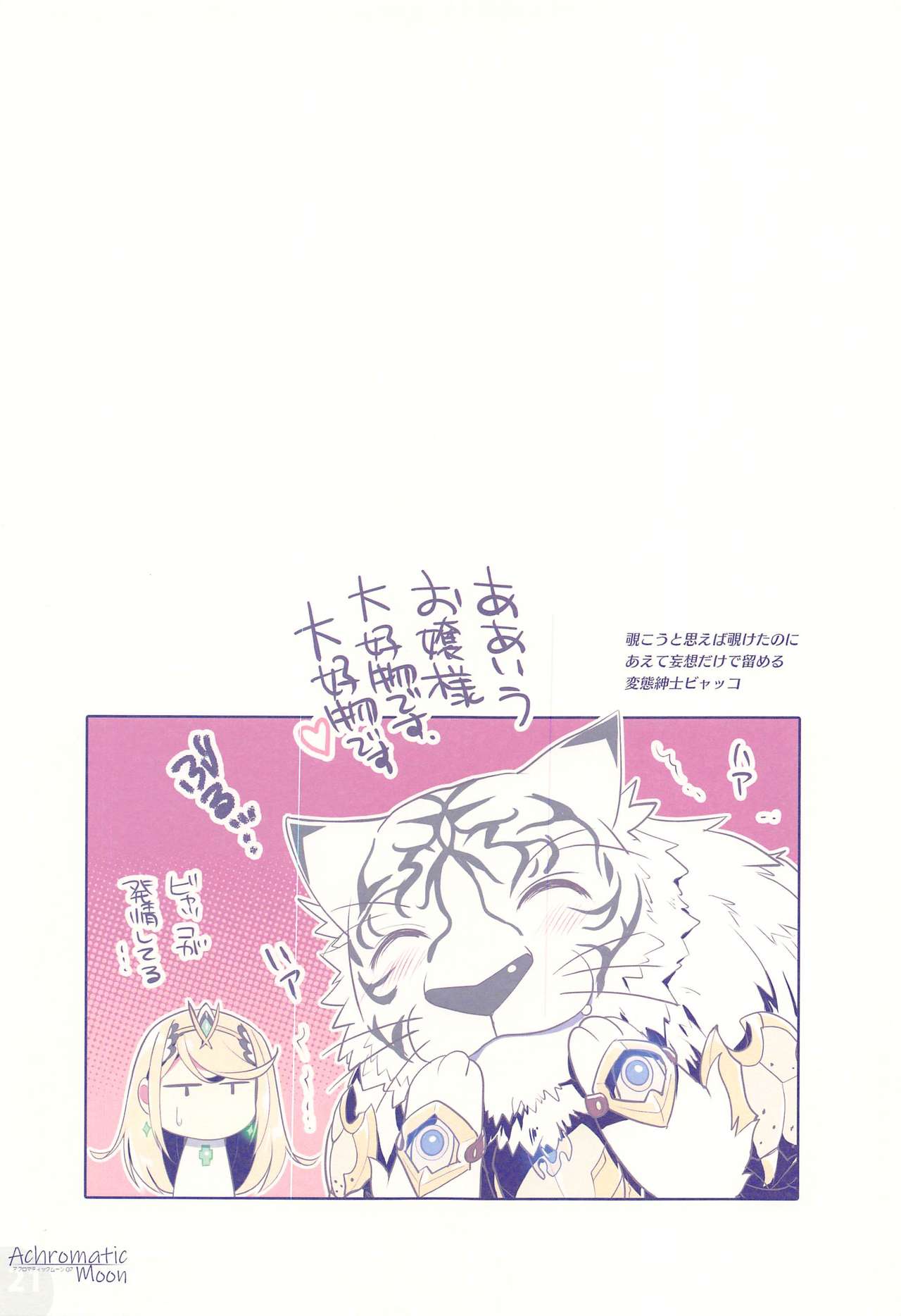 (C97) [Watsukiya (Watsuki Rumi, Yuuki Sei)] Achromatic Moon 07 (Xenoblade Chronicles 2) Bildnummer 20