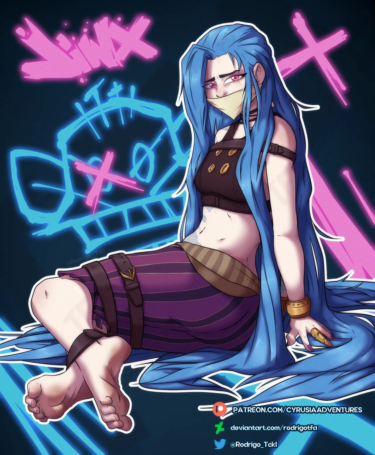 [rodrigotfa] 5. Bonus Set / 33. Bonus set - Jinx image number 11