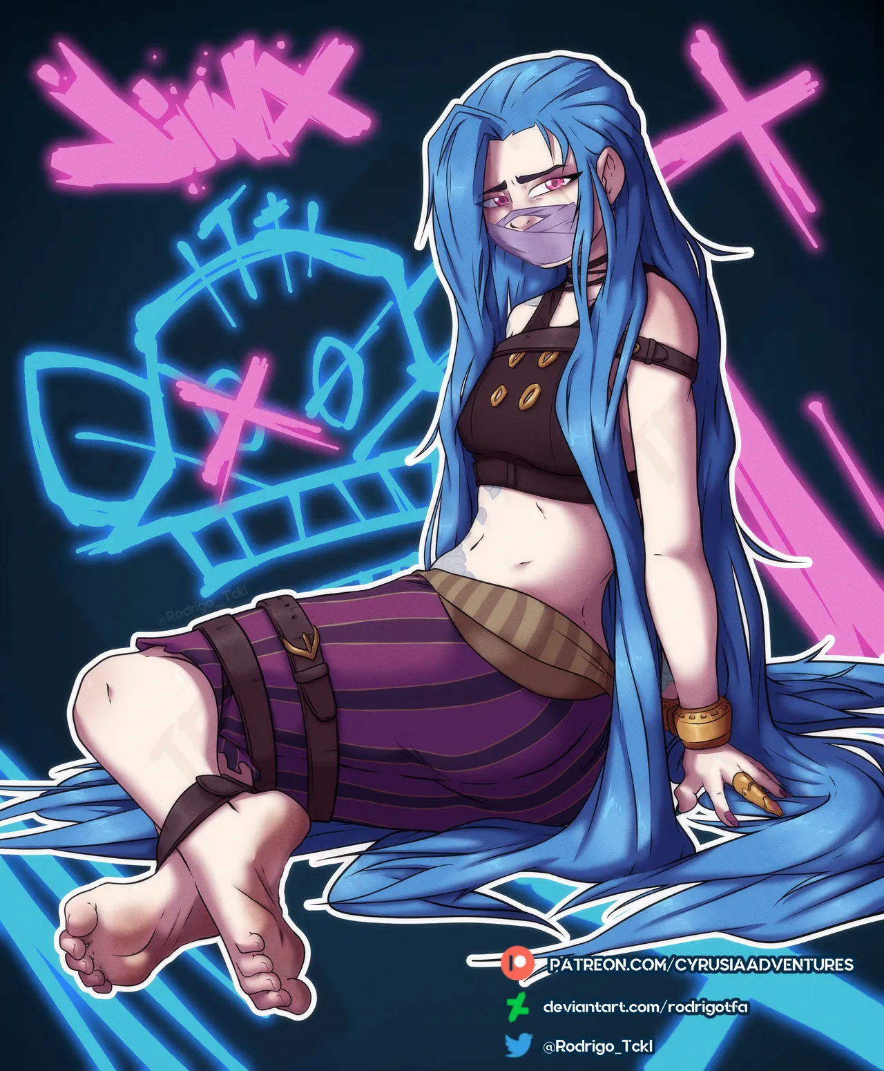 [rodrigotfa] 5. Bonus Set / 33. Bonus set - Jinx image number 12