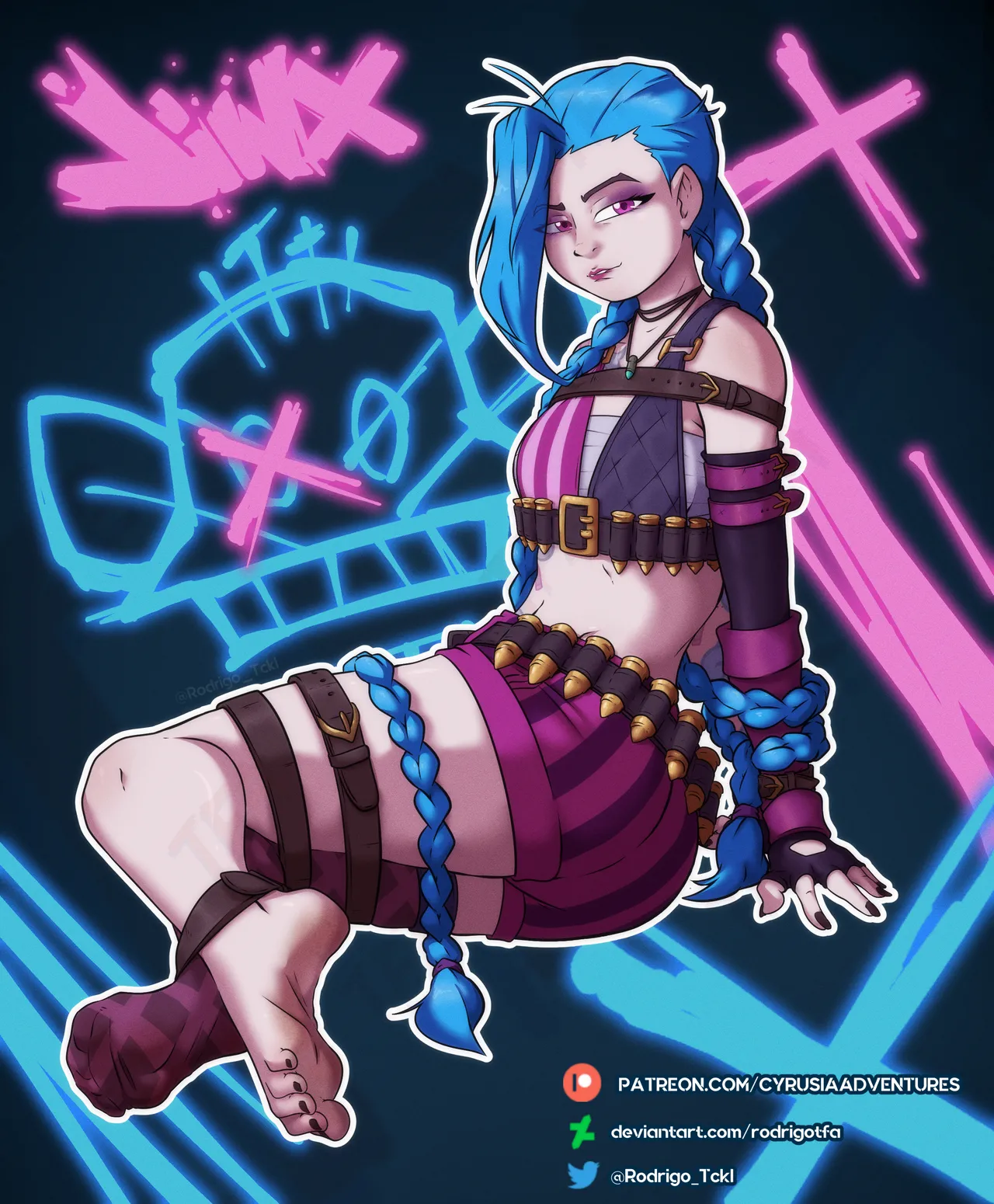 [rodrigotfa] 5. Bonus Set / 33. Bonus set - Jinx image number 13