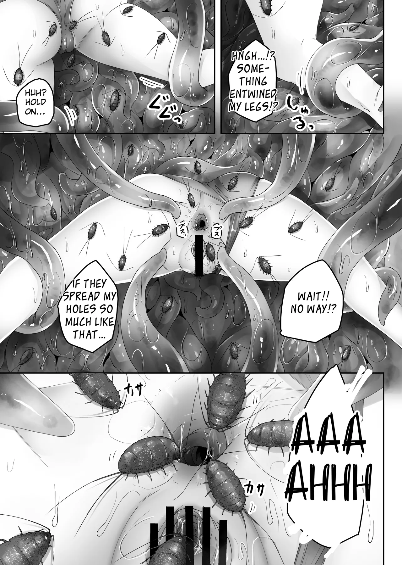 [TeruTeruGirl (Amano Teru)] Big-Breasted Swimsuit Girl Getting Turned into A Sea Slug's Nest [English] [EroGPx] изображение № 15