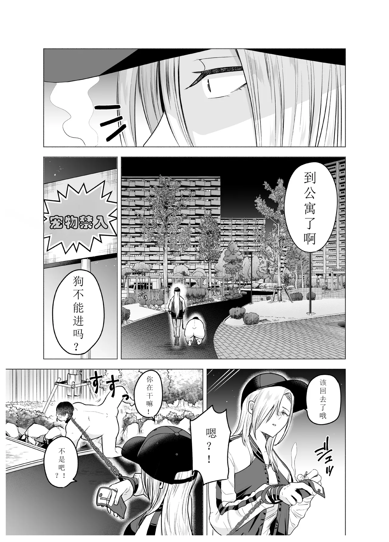 [Tatsuwa no Sato (Tatsuwaipu)] Onna Yankee ga Ame no Hi Ossan o Hirotta Hanashi [Chinese]  [北航考研人个人翻译] 图片编号 53