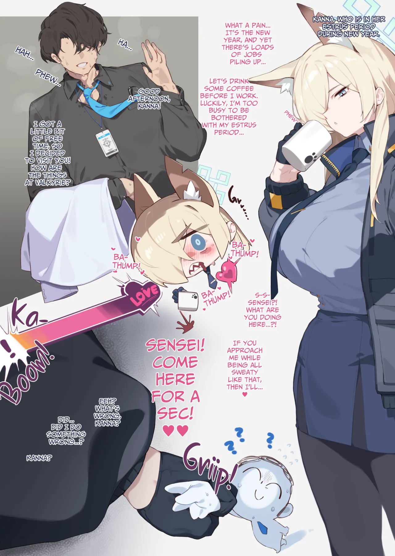 [Yanje] Sensei, please come a little bit closer (Blue Archive) [English] [DeppoTL] Bildnummer 2