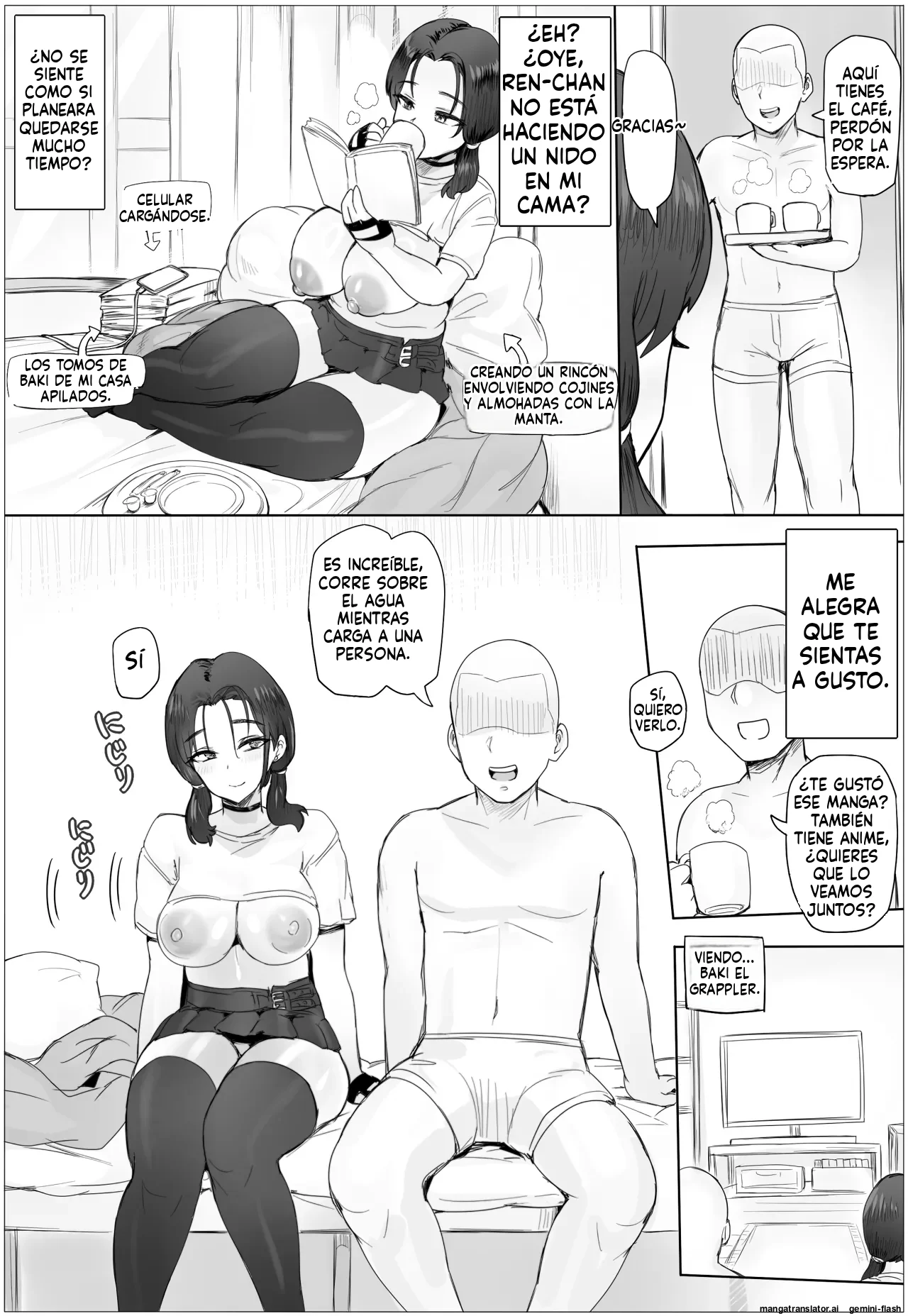 [Puranpuman] Chotto Horeppoi Ren-chan wa Kiss ga Suki｜A Ren-chan, que es un poco enamoradiza, le encanta besar [Spanissh] [Pitochico9] 图片编号 25