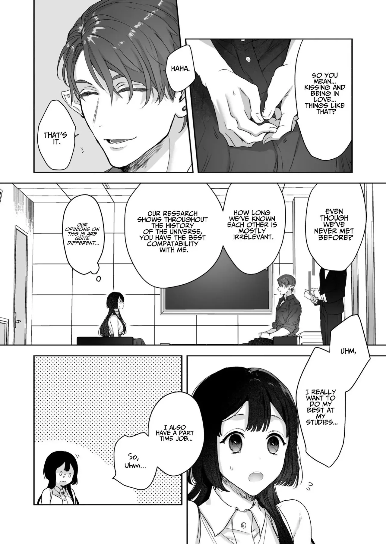 [Kimi ni Shuushin (Burger Sand Kimi)] Uchuu no Siso-sama no Tugai ni Naru shika Nai! | I Have No Choice But to Become the Universal Progenitor's Mate! & Extra chapter numero di immagine  8