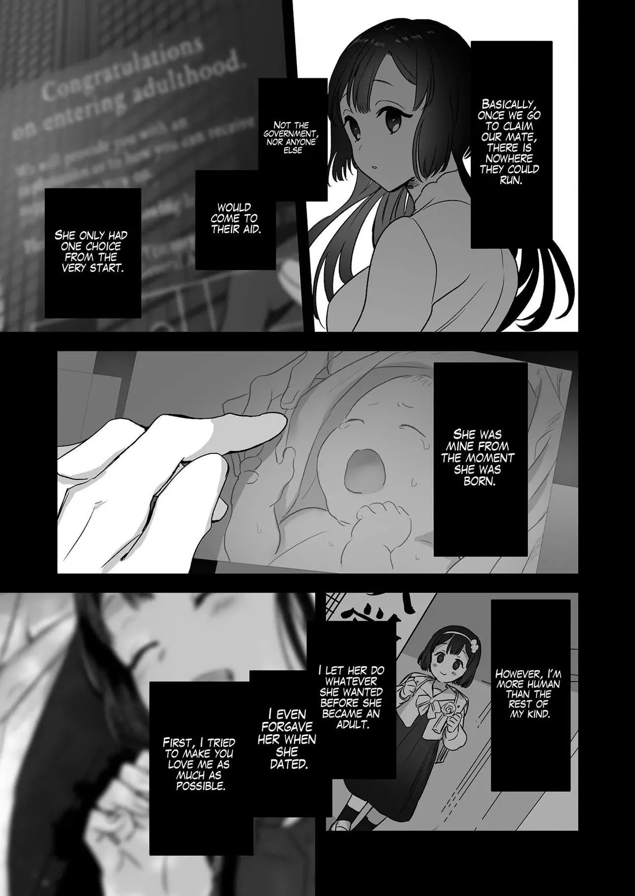 [Kimi ni Shuushin (Burger Sand Kimi)] Uchuu no Siso-sama no Tugai ni Naru shika Nai! | I Have No Choice But to Become the Universal Progenitor's Mate! & Extra chapter numero di immagine  49