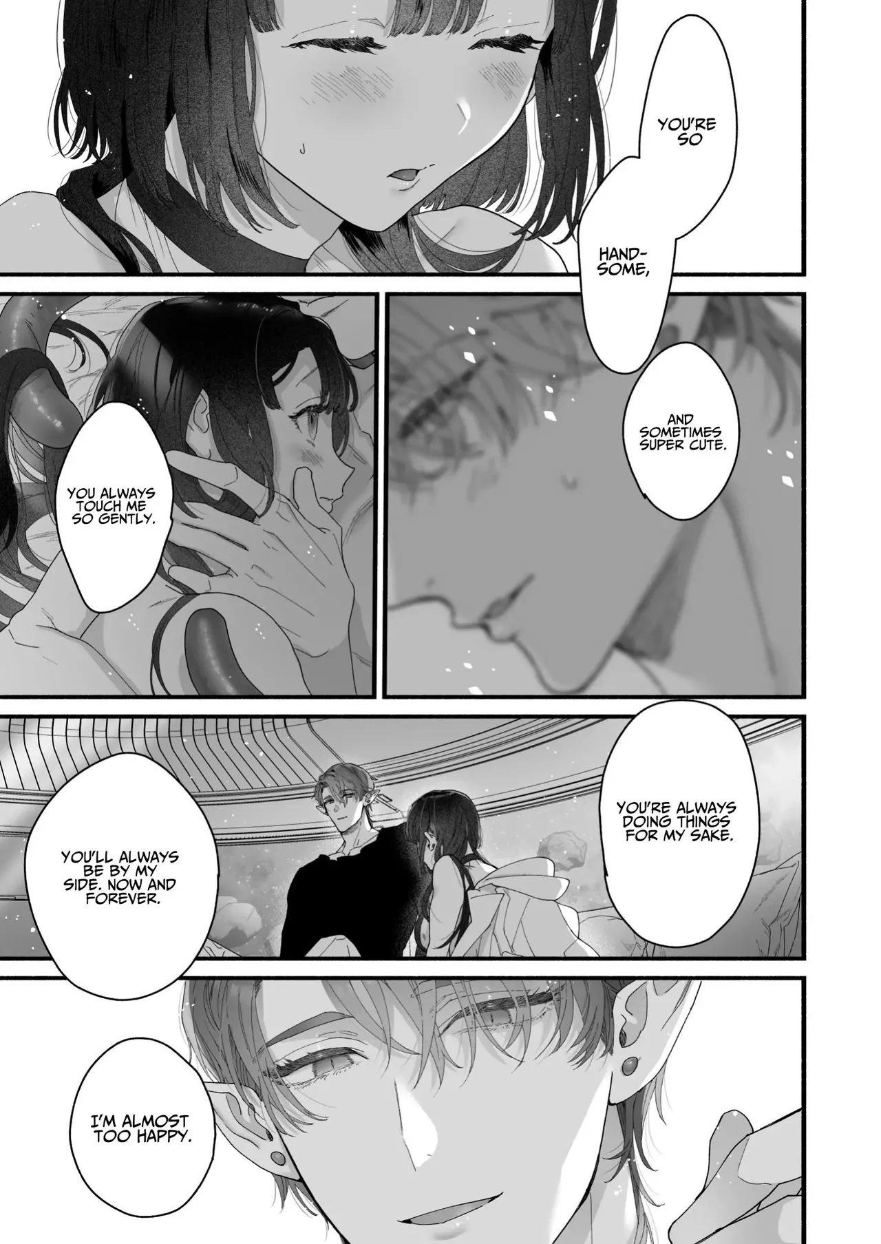[Kimi ni Shuushin (Burger Sand Kimi)] Uchuu no Siso-sama no Tugai ni Naru shika Nai! | I Have No Choice But to Become the Universal Progenitor's Mate! & Extra chapter numero di immagine  97