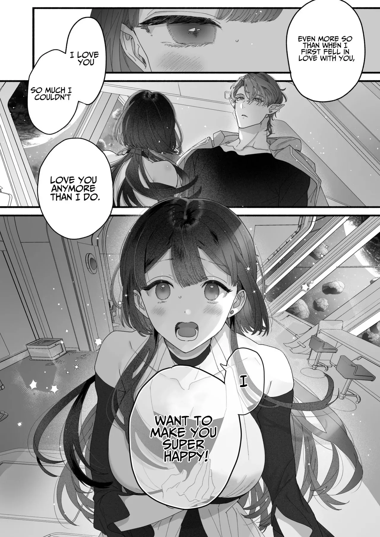 [Kimi ni Shuushin (Burger Sand Kimi)] Uchuu no Siso-sama no Tugai ni Naru shika Nai! | I Have No Choice But to Become the Universal Progenitor's Mate! & Extra chapter numero di immagine  98
