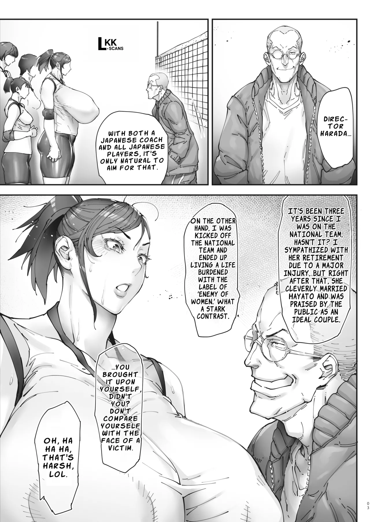 [Kocho Kocho Koukou (Bonten)] Aces Hypnosis ~episode.01~ [English] [LKK•Scans] [Digital] imagen número 4