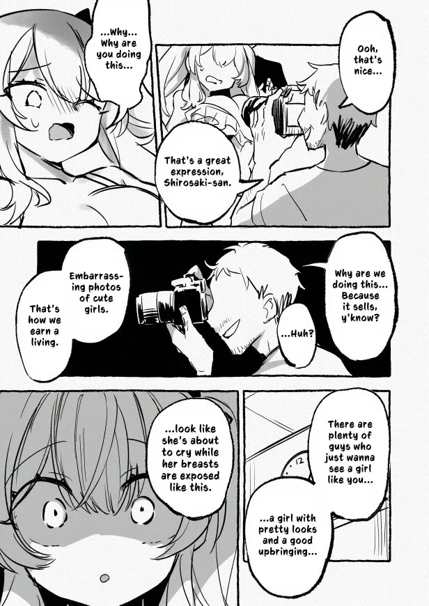 [P&I (Mel EX, Usagino Kuua)] Shuuchi no Model Satsuei ~Camera no Mae de Sarasareta Kyonyuu~ + -AFTER- | Humiliating Photoshoot ~Large Bust Exposed before the Camera~ + ~AFTER~ [English] [Cunny Garden] Bildnummer 21