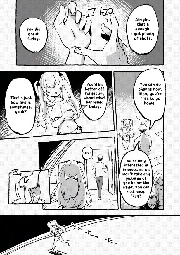 [P&I (Mel EX, Usagino Kuua)] Shuuchi no Model Satsuei ~Camera no Mae de Sarasareta Kyonyuu~ + -AFTER- | Humiliating Photoshoot ~Large Bust Exposed before the Camera~ + ~AFTER~ [English] [Cunny Garden] Bildnummer 25