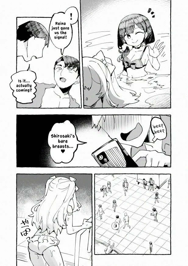 [P&I (Mel EX, Usagino Kuua)] Mizugi to Shuuchi to Itazura to -Classmate ni Sarasareta Namachichi- + ~IF Story~ | Swimsuit and Humiliating Pranks and... ~Exposed Breasts~ + ~What If Story~ [English] [Cunny Garden] numero di immagine  29