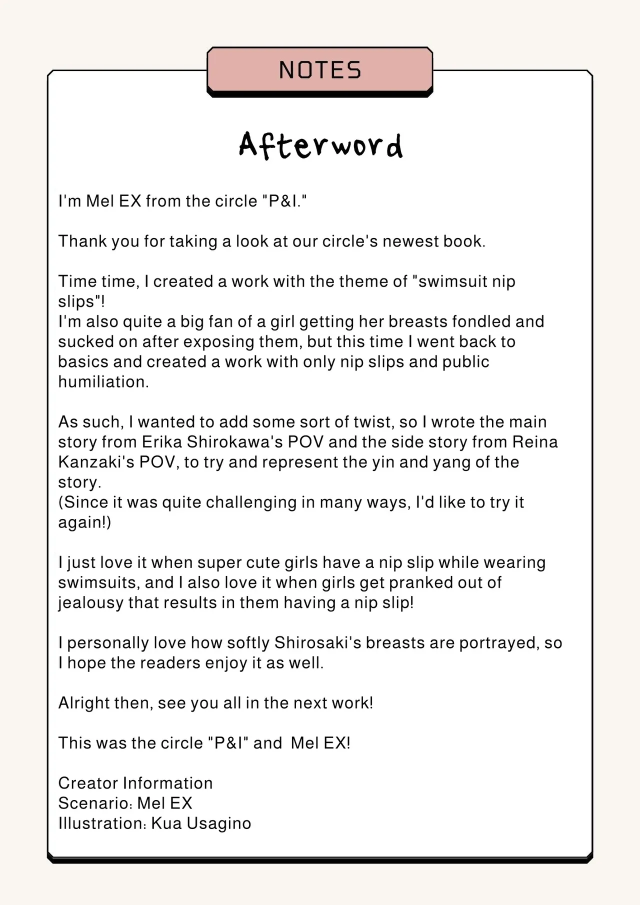 [P&I (Mel EX, Usagino Kuua)] Mizugi to Shuuchi to Itazura to -Classmate ni Sarasareta Namachichi- + ~IF Story~ | Swimsuit and Humiliating Pranks and... ~Exposed Breasts~ + ~What If Story~ [English] [Cunny Garden] numero di immagine  34
