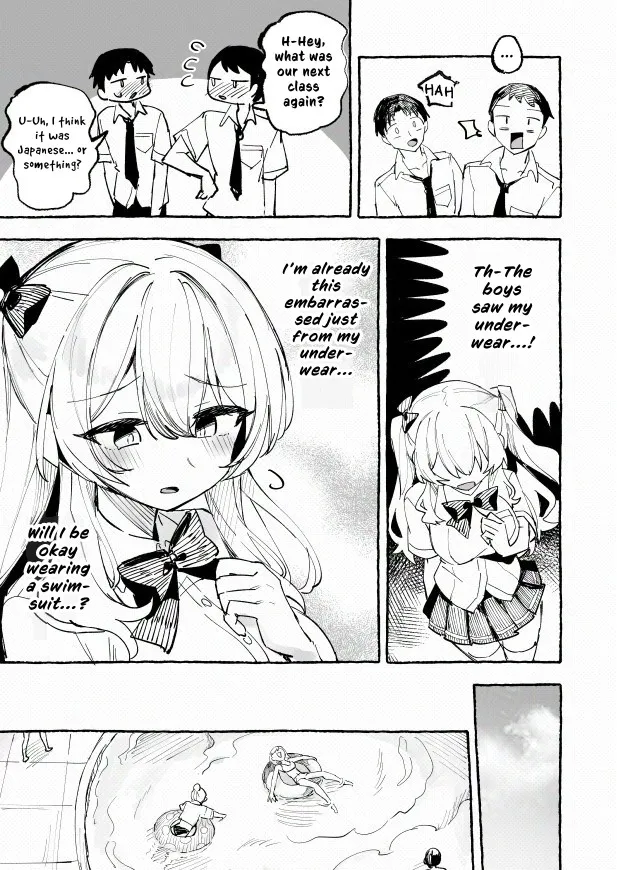 [P&I (Mel EX, Usagino Kuua)] Mizugi to Shuuchi to Itazura to -Classmate ni Sarasareta Namachichi- + ~IF Story~ | Swimsuit and Humiliating Pranks and... ~Exposed Breasts~ + ~What If Story~ [English] [Cunny Garden] numero di immagine  46