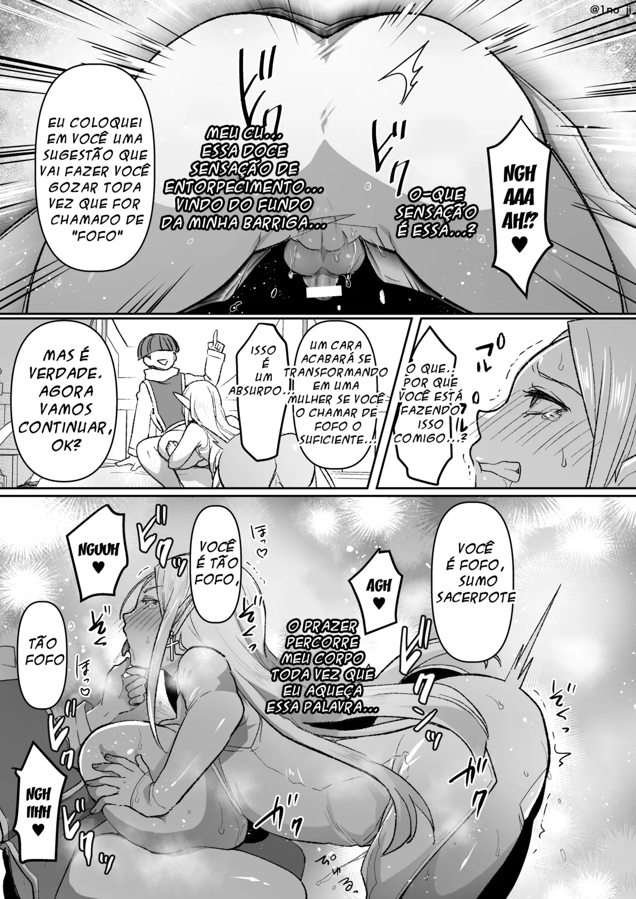 Ichino Miruku] Warui Elf o Shemale ni Shite Kaishin saseru Hanashi   Making An Evil Elf Repent by Turning Her Into a Shemale with Magic 이미지 번호 8