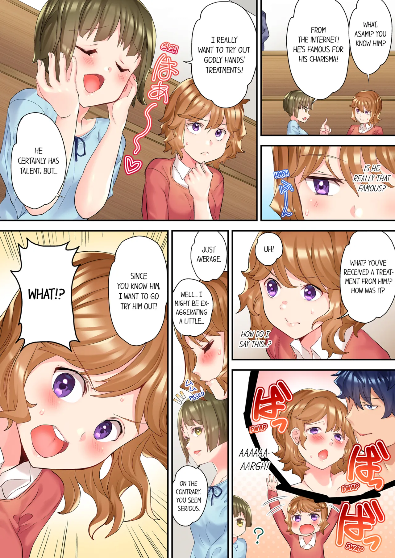 [Kazutaro] The NTR Massage Vol. 1-2 [English] [Decensored] [Ongoing] 83eme image