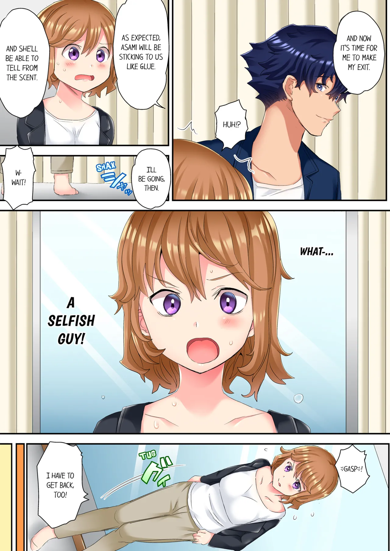 [Kazutaro] The NTR Massage Vol. 1-2 [English] [Decensored] [Ongoing] 126eme image