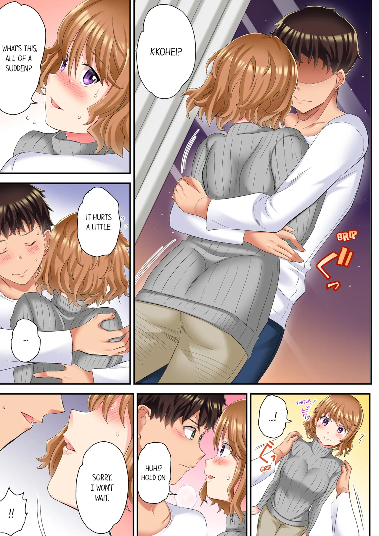 [Kazutaro] The NTR Massage Vol. 1-2 [English] [Decensored] [Ongoing] 132eme image