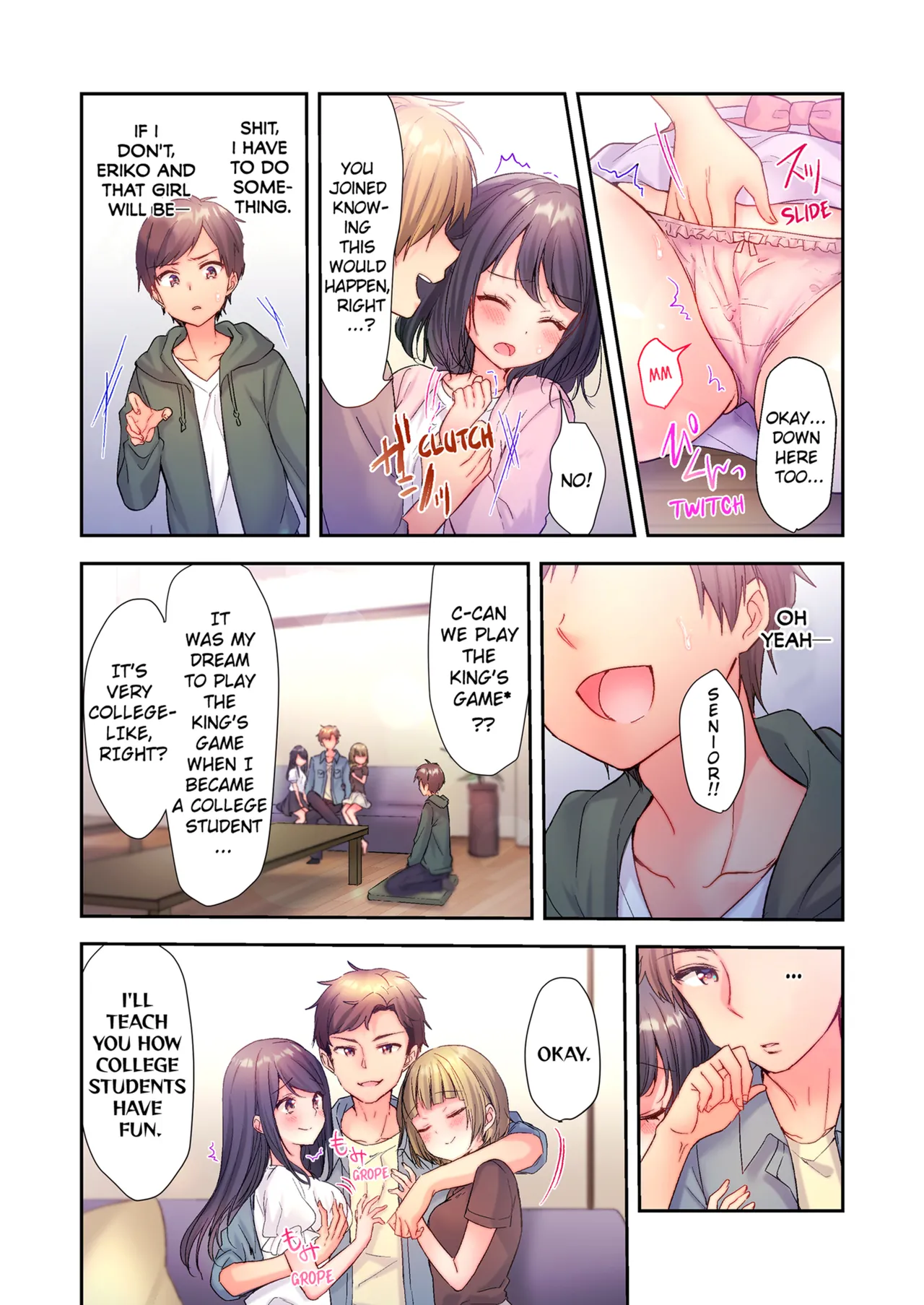 [kissukekun] A Virgin Girl in a Sex Club?! Vol.1-2 [English] [Decensored] [Ongoing] image number 8