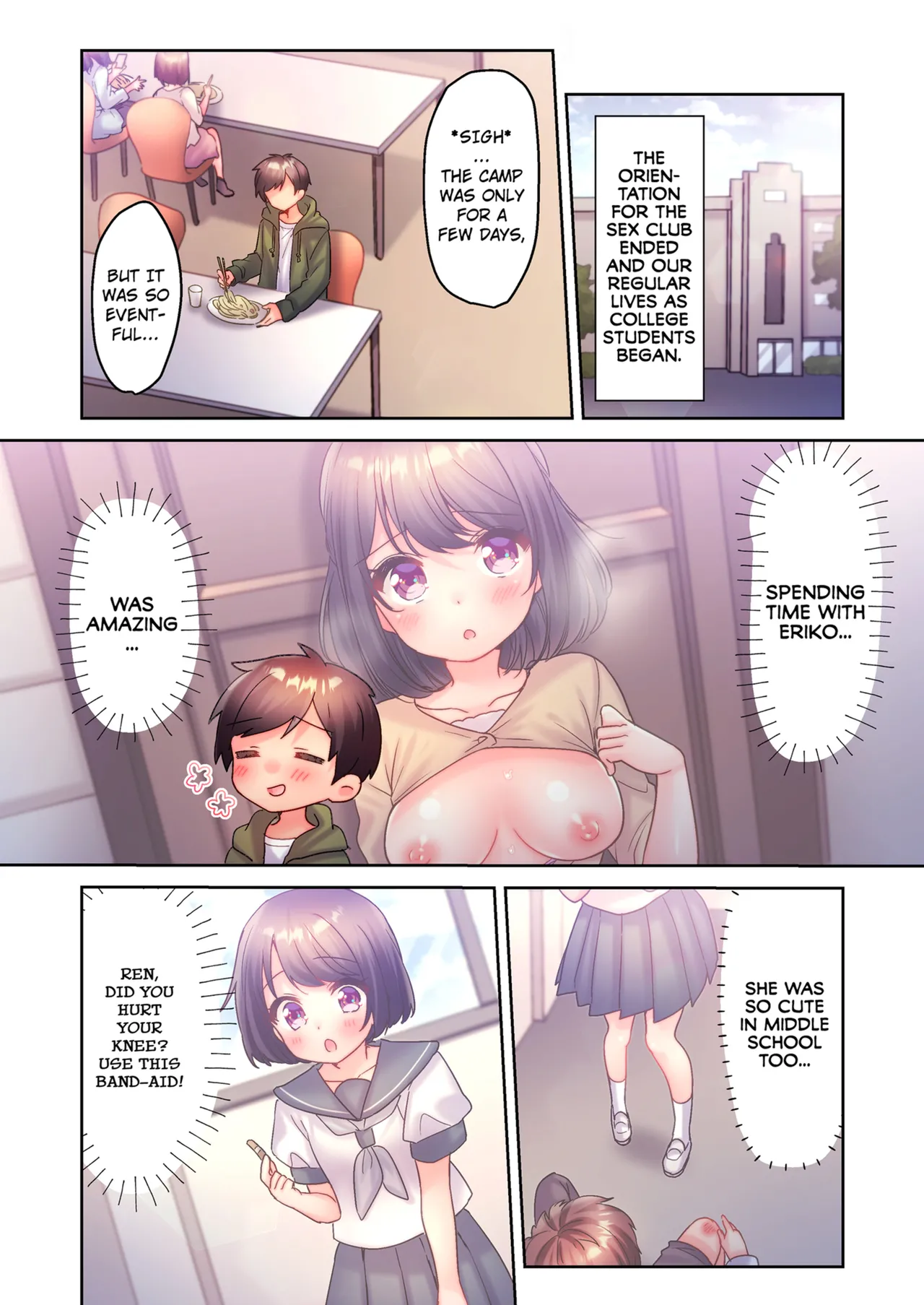 [kissukekun] A Virgin Girl in a Sex Club?! Vol.1-2 [English] [Decensored] [Ongoing] image number 76