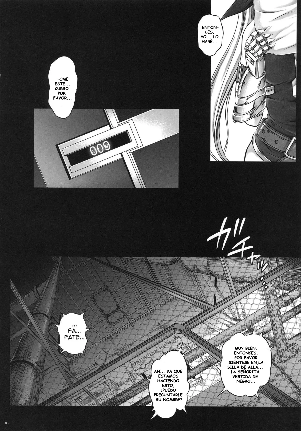 (C84) [Cyclone (Reizei, Izumi)] T-14 3 Tai Choooo (Mahou Shoujo Lyrical Nanoha) [Spanish] Bildnummer 7
