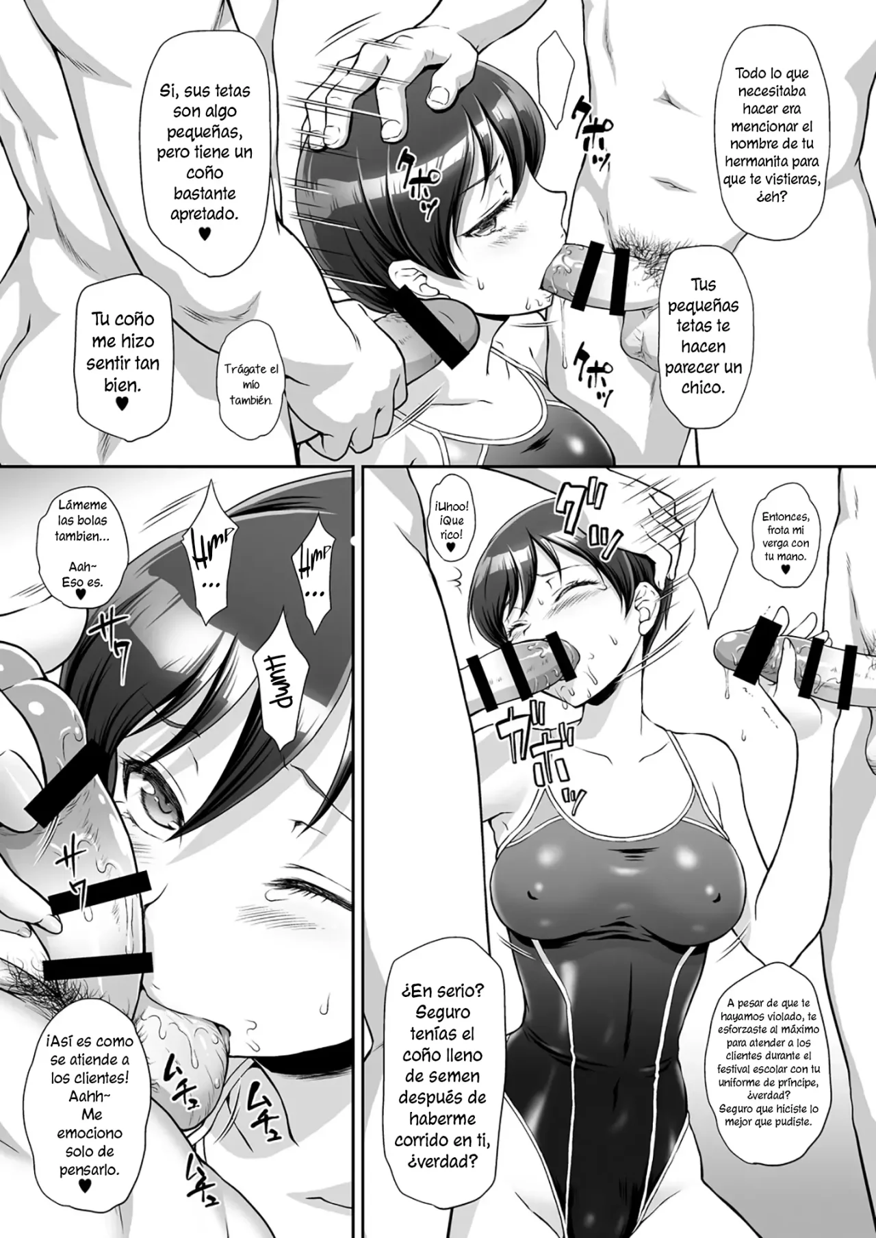 [U.R.C (Momoya Show-Neko)] Aka o Rinkan Ryoujoku｜Violación Grupal y Humillación de Aka (Kirakira PreCure a la Mode) [Spanish] [G.T TRADUCTOR] [Digital] image number 7