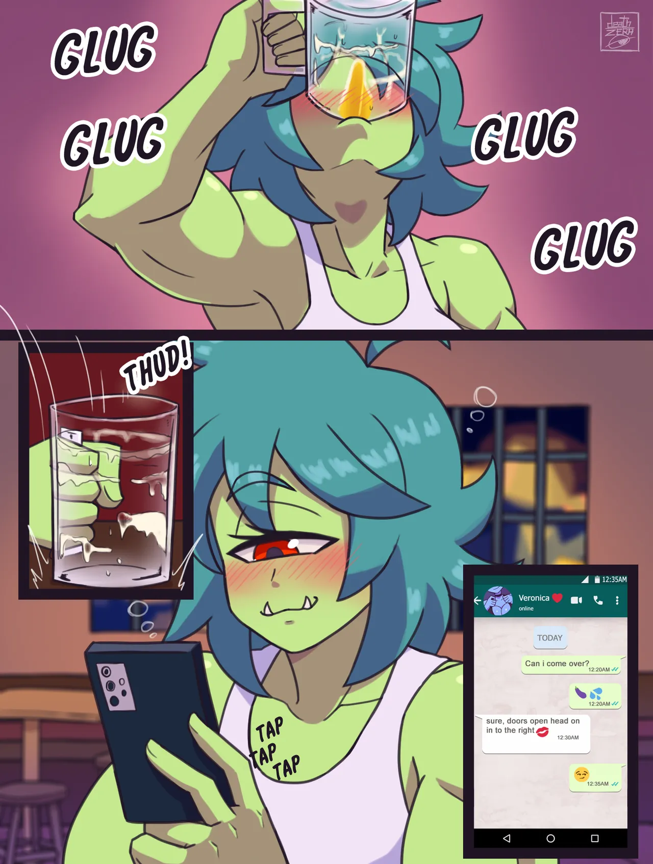 [deathZERA and Yeshalot] The best way to wake up ⏰💦 Bildnummer 1