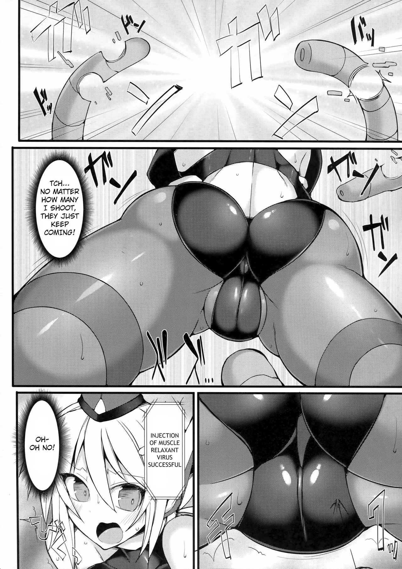 (C91) [Stapspats (Hisui)] Cyber Police Rin - Subepichi KuroSto Fukei Ahegao Kairaku Sennou [English] numero di immagine  7