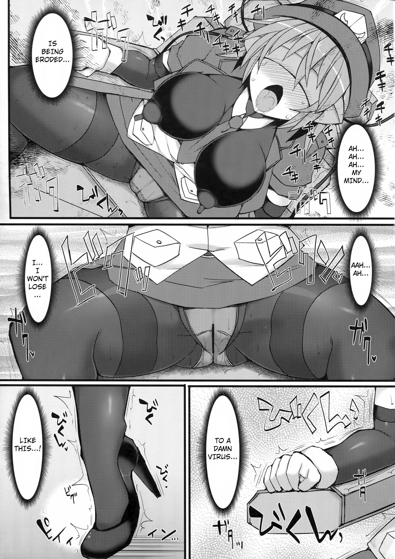 (C91) [Stapspats (Hisui)] Cyber Police Rin - Subepichi KuroSto Fukei Ahegao Kairaku Sennou [English] numero di immagine  14