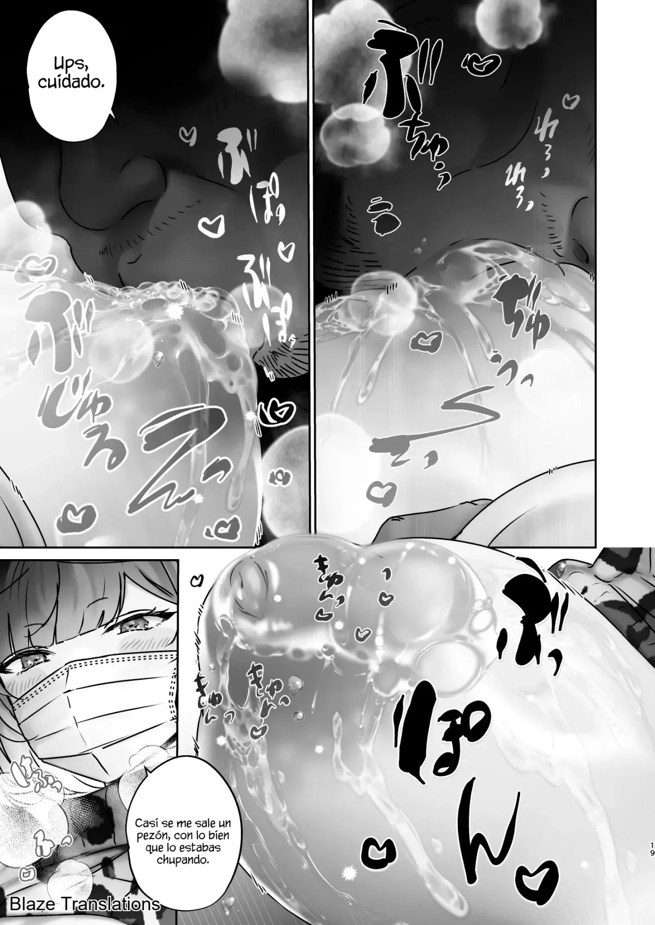 [Koko de Chikubi o Hitotsumami (Juurouta)] Kono Mise ni wa Mange Gal ga Hataraiteru Rashii｜Parece que en Esta Tienda Trabajan Chicas con Vello Púbico [Spanish] [Blaze Translations] numero di immagine  19