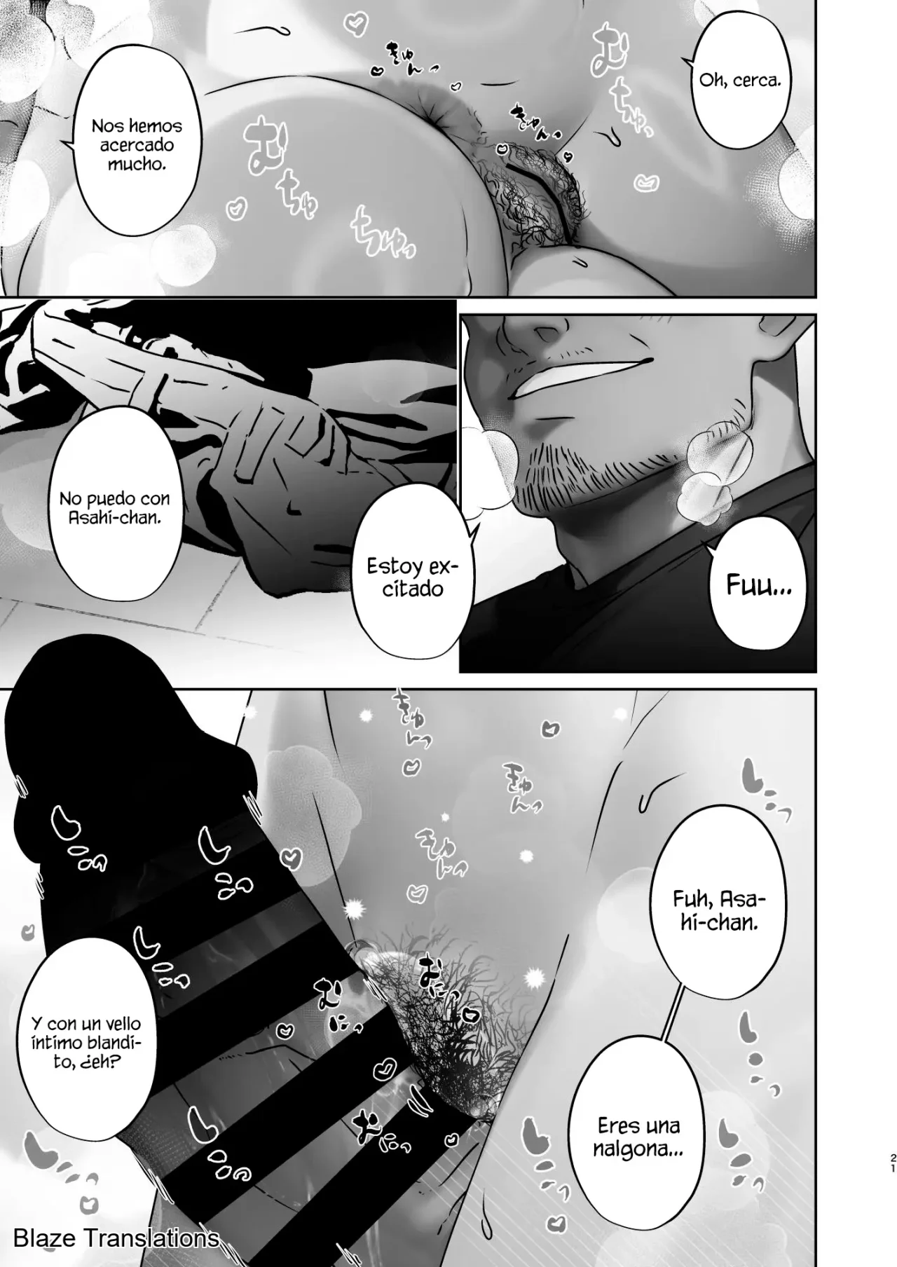 [Koko de Chikubi o Hitotsumami (Juurouta)] Kono Mise ni wa Mange Gal ga Hataraiteru Rashii｜Parece que en Esta Tienda Trabajan Chicas con Vello Púbico [Spanish] [Blaze Translations] numero di immagine  21