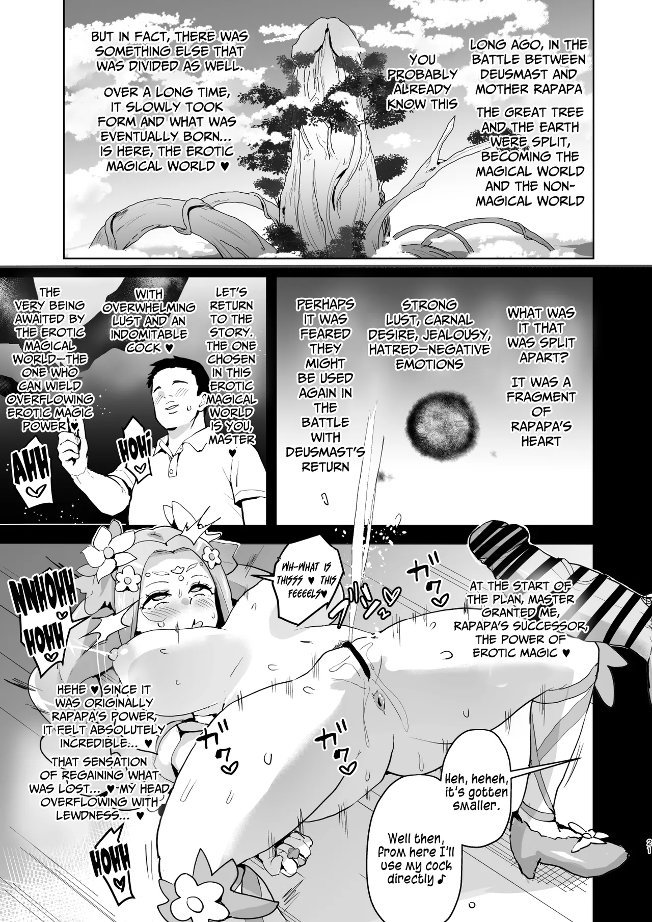 [Aheazif (Sanatuki)] Ima Goshujin-sama Daisuki no Dosukebe Ero Mahou Tsukai tte Iimashita!? | Did You Just Say "A Super Perverted Erotic Magician Who's Totally in Love with Her Master"?! (Mahou Tsukai Precure!) [English] [Digital] Bildnummer 21