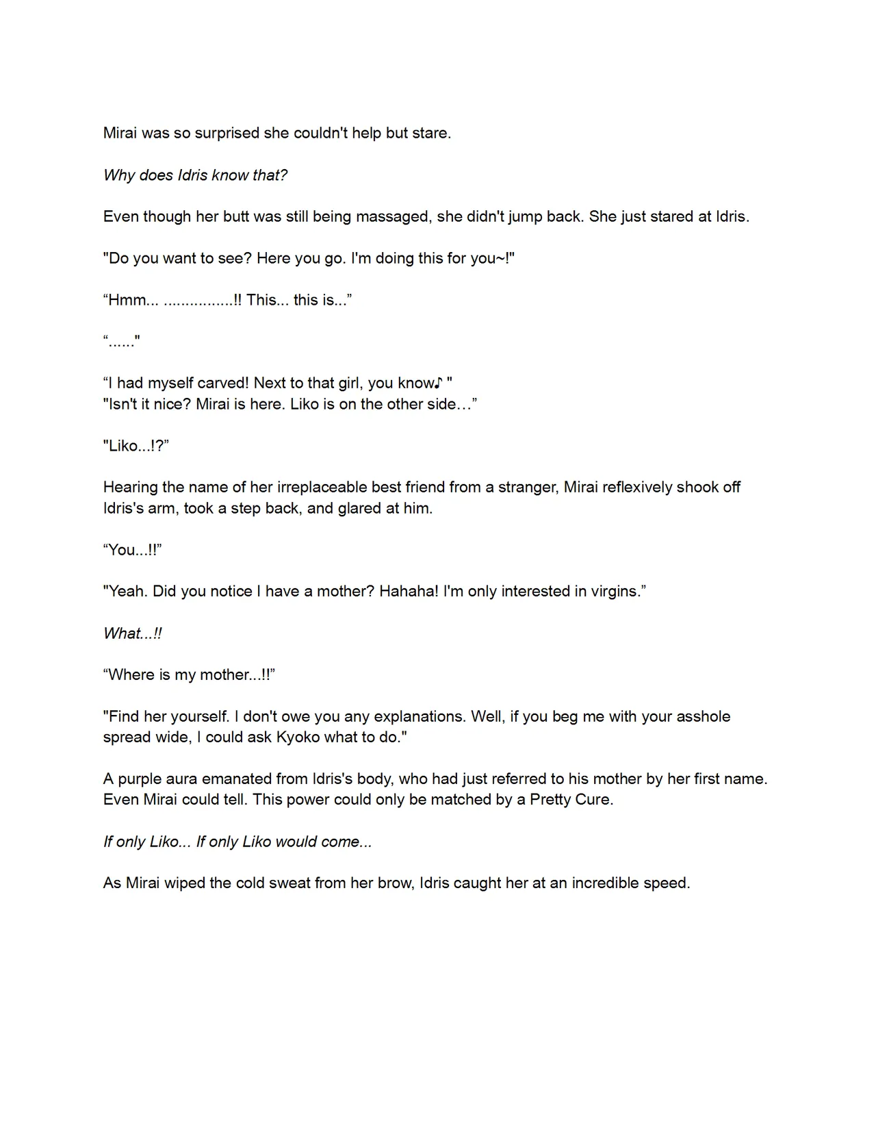 [Aheazif (Sanatuki)] Ima Goshujin-sama Daisuki no Dosukebe Ero Mahou Tsukai tte Iimashita!? | Did You Just Say "A Super Perverted Erotic Magician Who's Totally in Love with Her Master"?! (Mahou Tsukai Precure!) [English] [Digital] Bildnummer 65