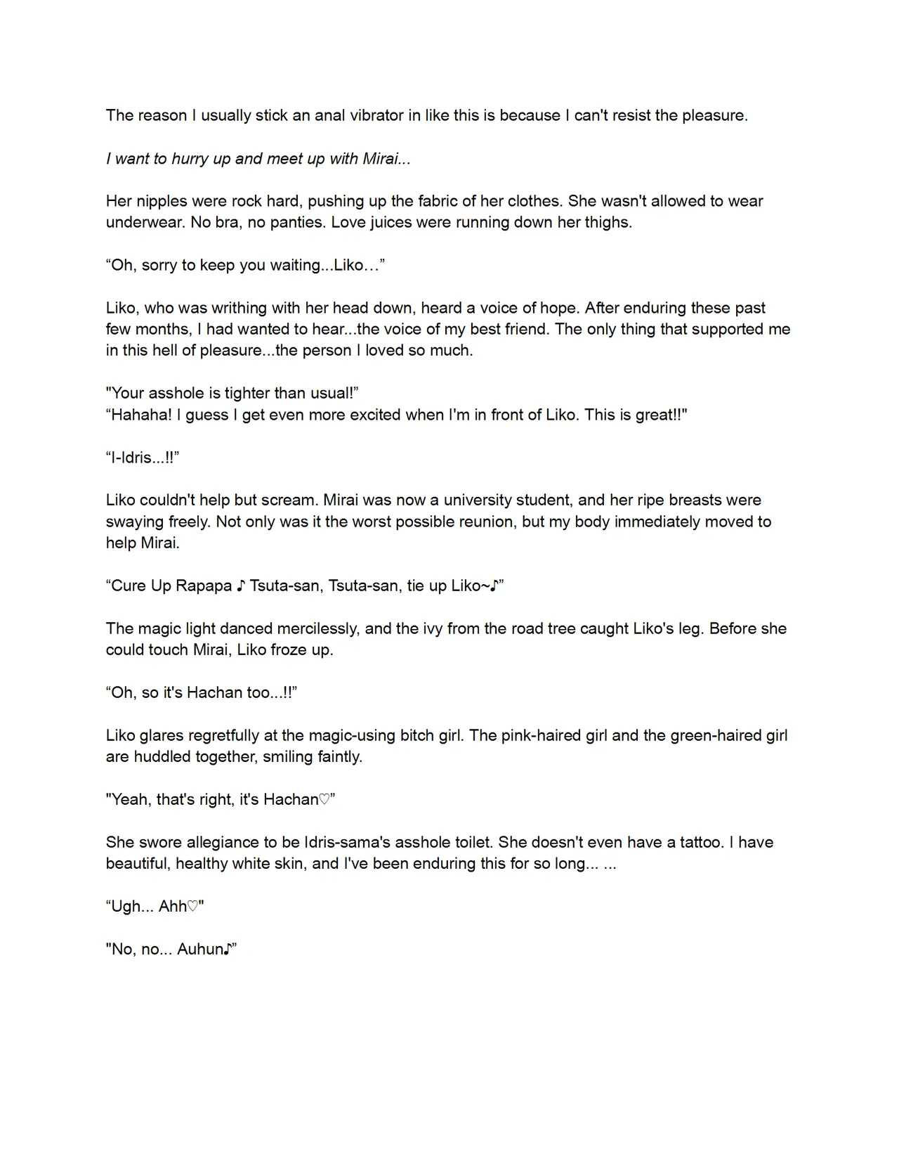 [Aheazif (Sanatuki)] Ima Goshujin-sama Daisuki no Dosukebe Ero Mahou Tsukai tte Iimashita!? | Did You Just Say "A Super Perverted Erotic Magician Who's Totally in Love with Her Master"?! (Mahou Tsukai Precure!) [English] [Digital] Bildnummer 69