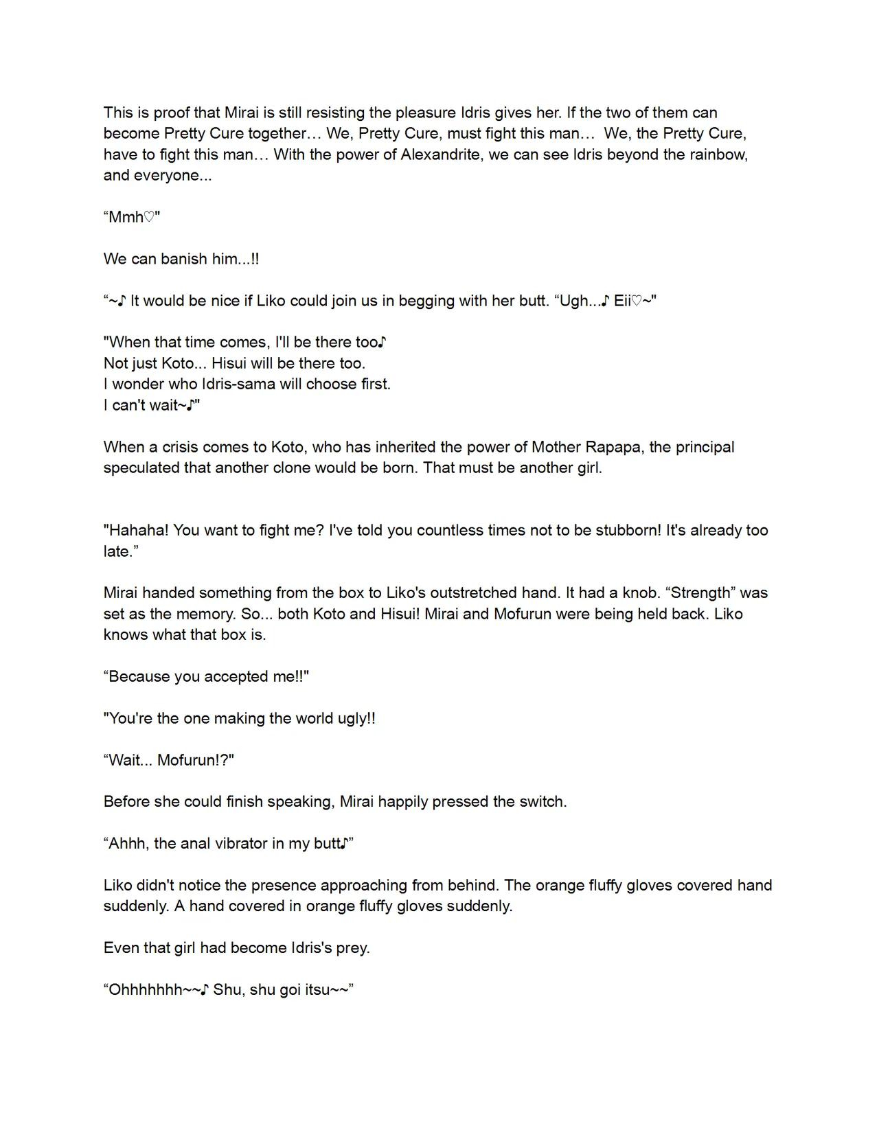 [Aheazif (Sanatuki)] Ima Goshujin-sama Daisuki no Dosukebe Ero Mahou Tsukai tte Iimashita!? | Did You Just Say "A Super Perverted Erotic Magician Who's Totally in Love with Her Master"?! (Mahou Tsukai Precure!) [English] [Digital] Bildnummer 70