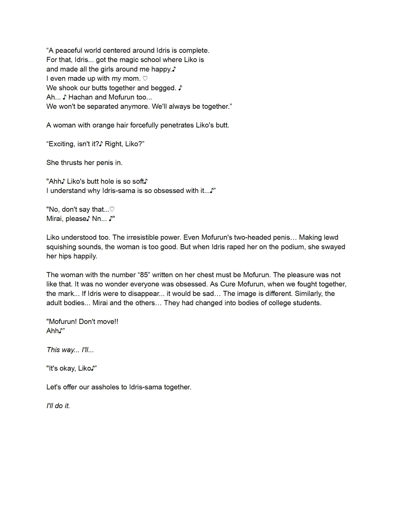 [Aheazif (Sanatuki)] Ima Goshujin-sama Daisuki no Dosukebe Ero Mahou Tsukai tte Iimashita!? | Did You Just Say "A Super Perverted Erotic Magician Who's Totally in Love with Her Master"?! (Mahou Tsukai Precure!) [English] [Digital] Bildnummer 72