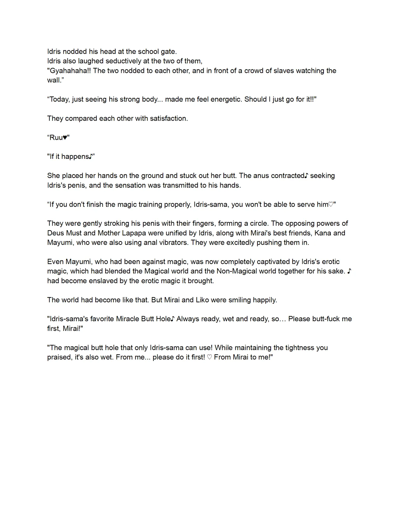 [Aheazif (Sanatuki)] Ima Goshujin-sama Daisuki no Dosukebe Ero Mahou Tsukai tte Iimashita!? | Did You Just Say "A Super Perverted Erotic Magician Who's Totally in Love with Her Master"?! (Mahou Tsukai Precure!) [English] [Digital] Bildnummer 78